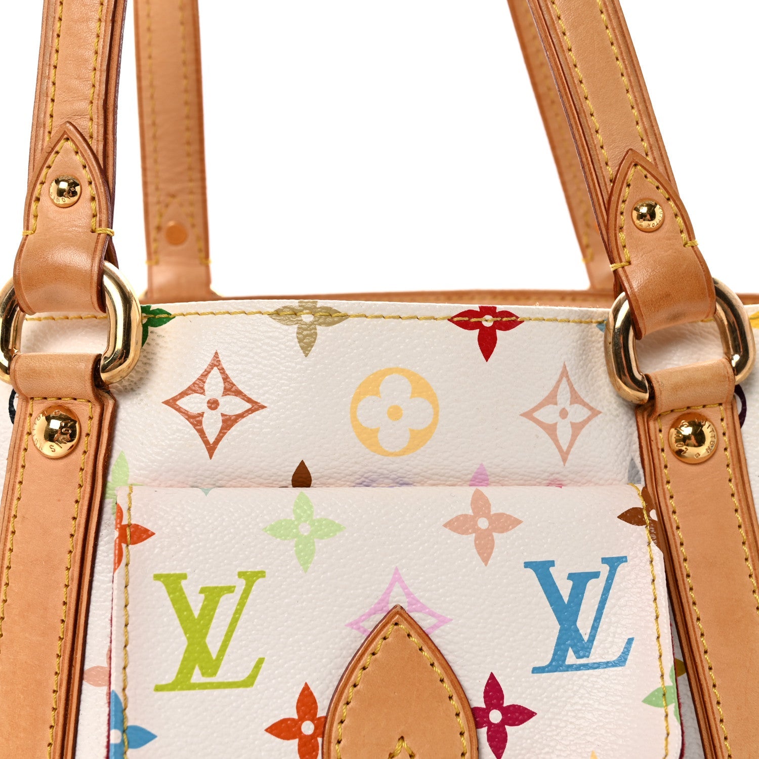 Monogram Multicolor Aurelia MM White
