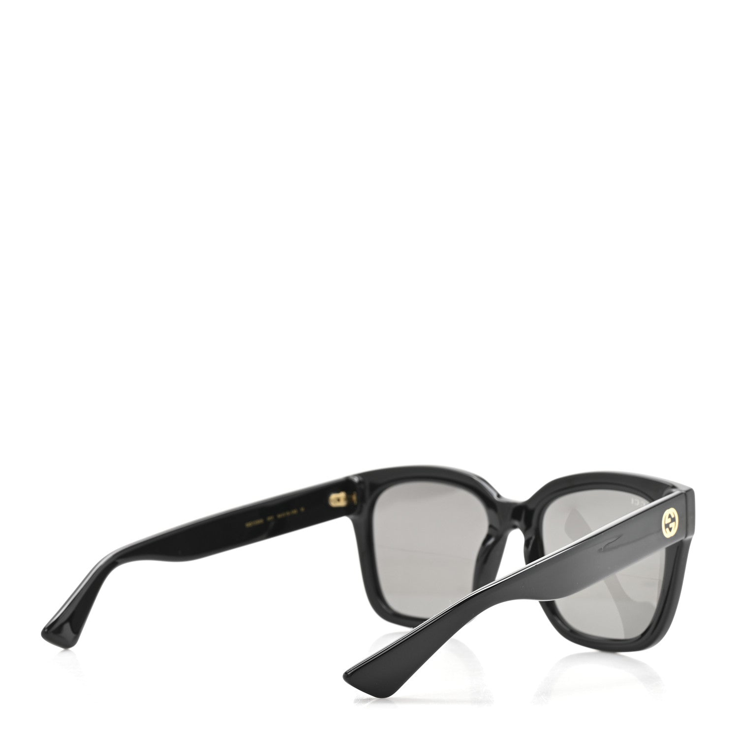 Acetate Square Frame Sunglasses GG1338S Black