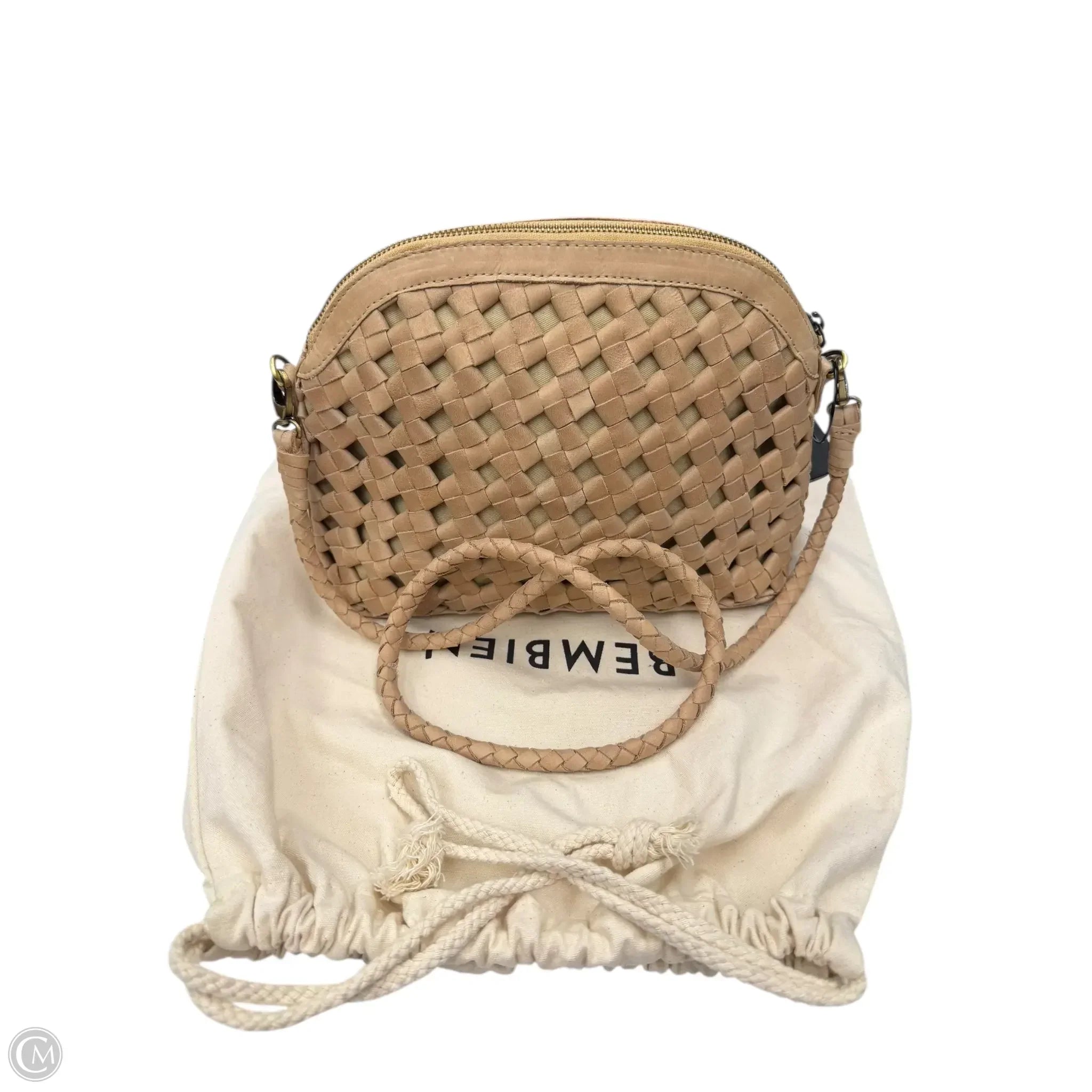 Handbag Leather By Bembien, Size: Small