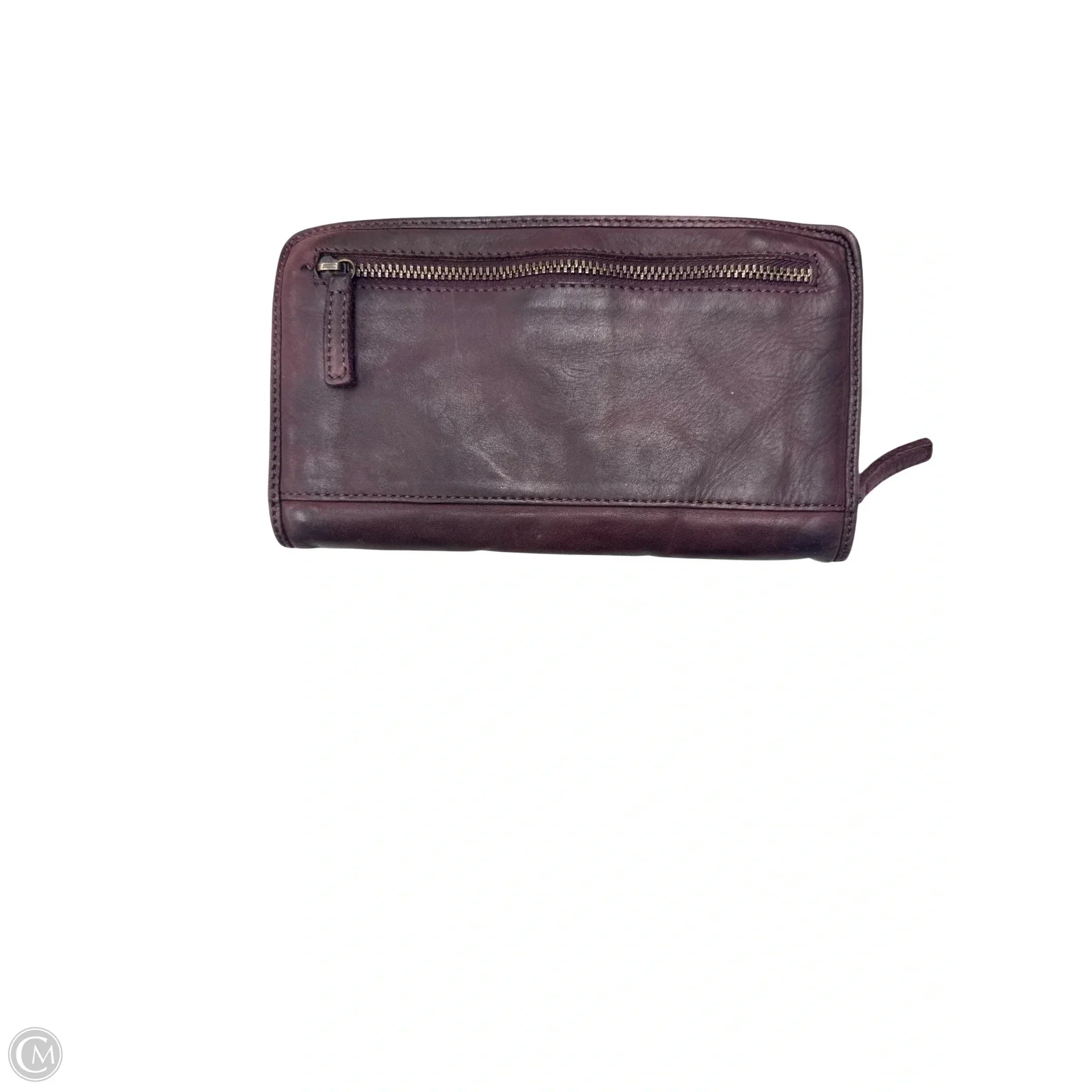 Wallet Leather By Clothes Mentor, Size: Medium