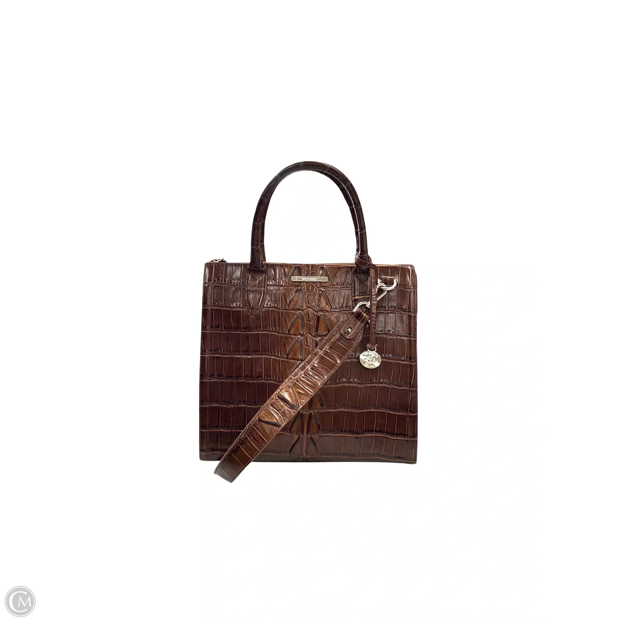 Handbag Designer By Brahmin, Size: Medium