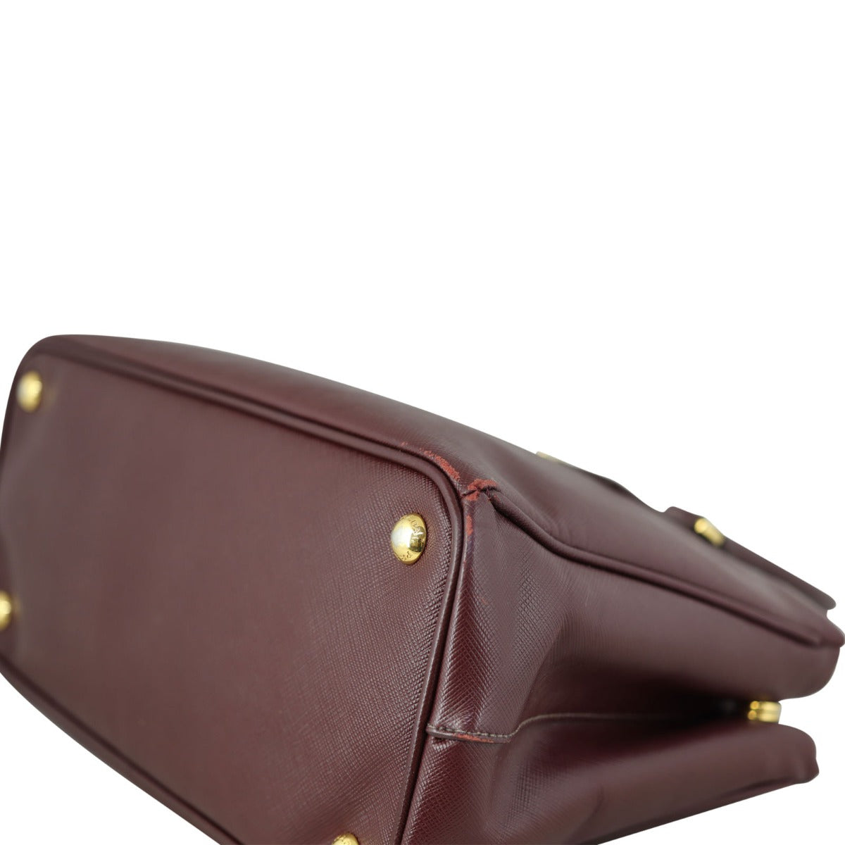 Prada Saffiano Galleria Double Zip Tote Small