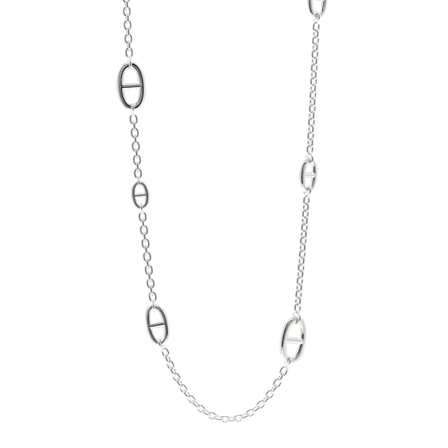 Sterling Silver Farandole Necklace 80