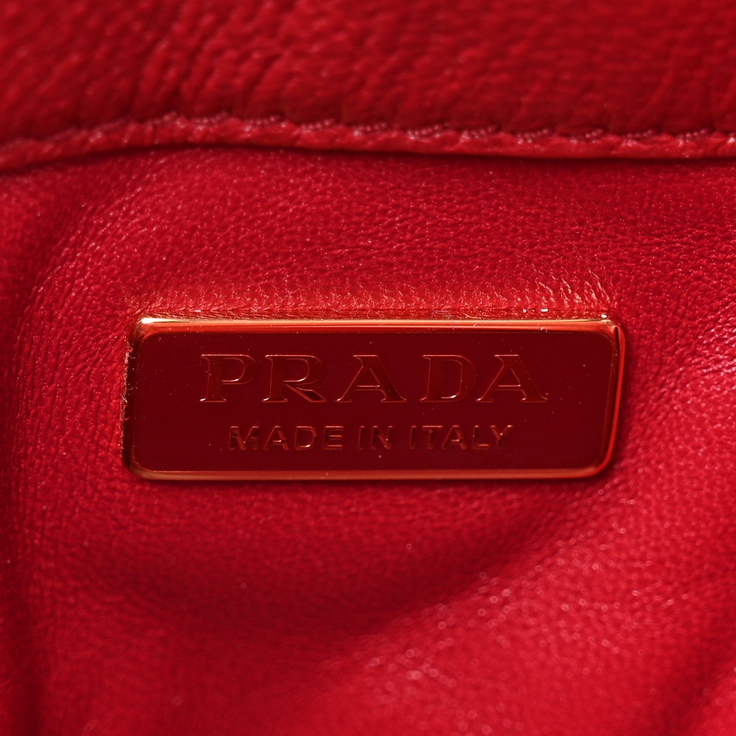 Nappa Petit Sac Mini Bucket Bag Ciliegia