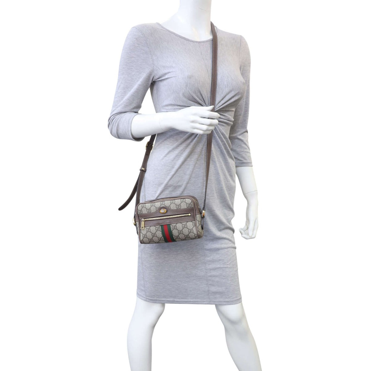 Gucci Ophidia GG Supreme Mini Shoulder Bag