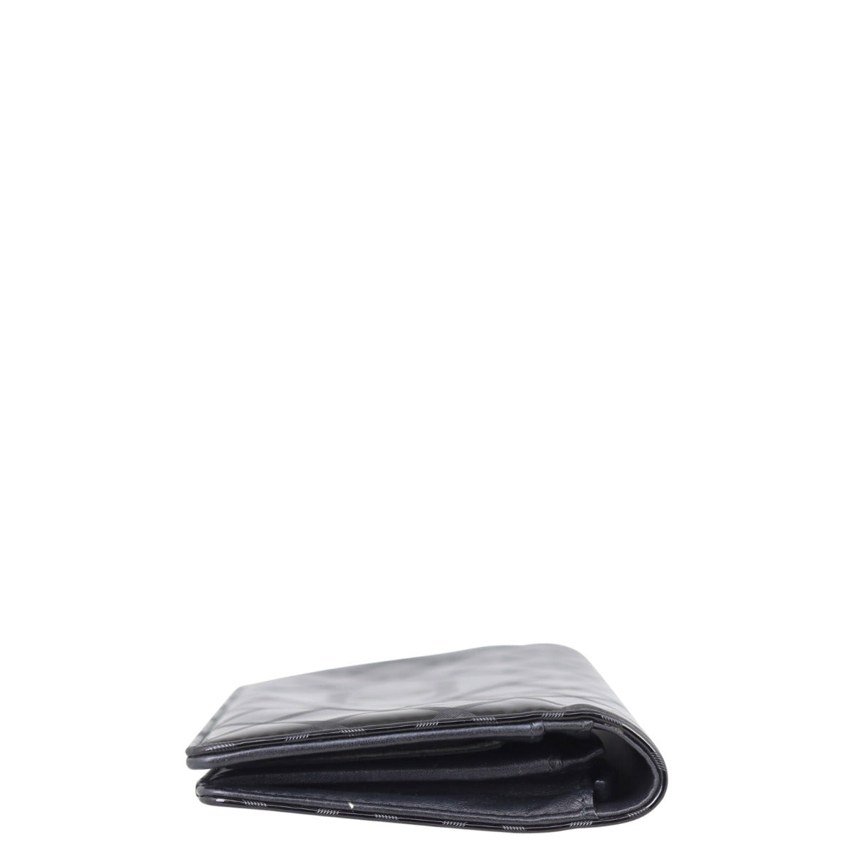Chanel Vinyl CC Yen Wallet