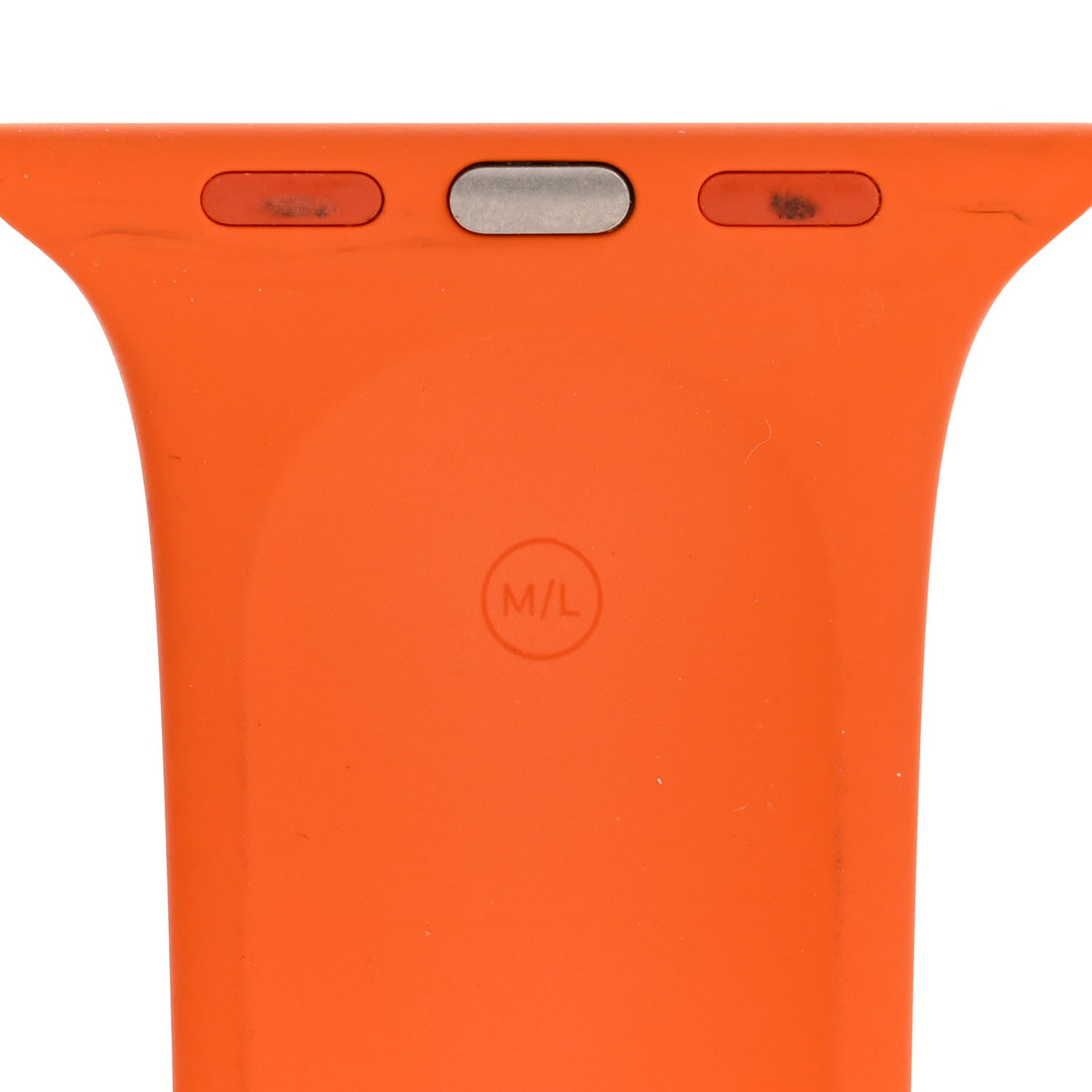 Silicone 44mm Apple Sports Watch Single Tour Band M/L Orange