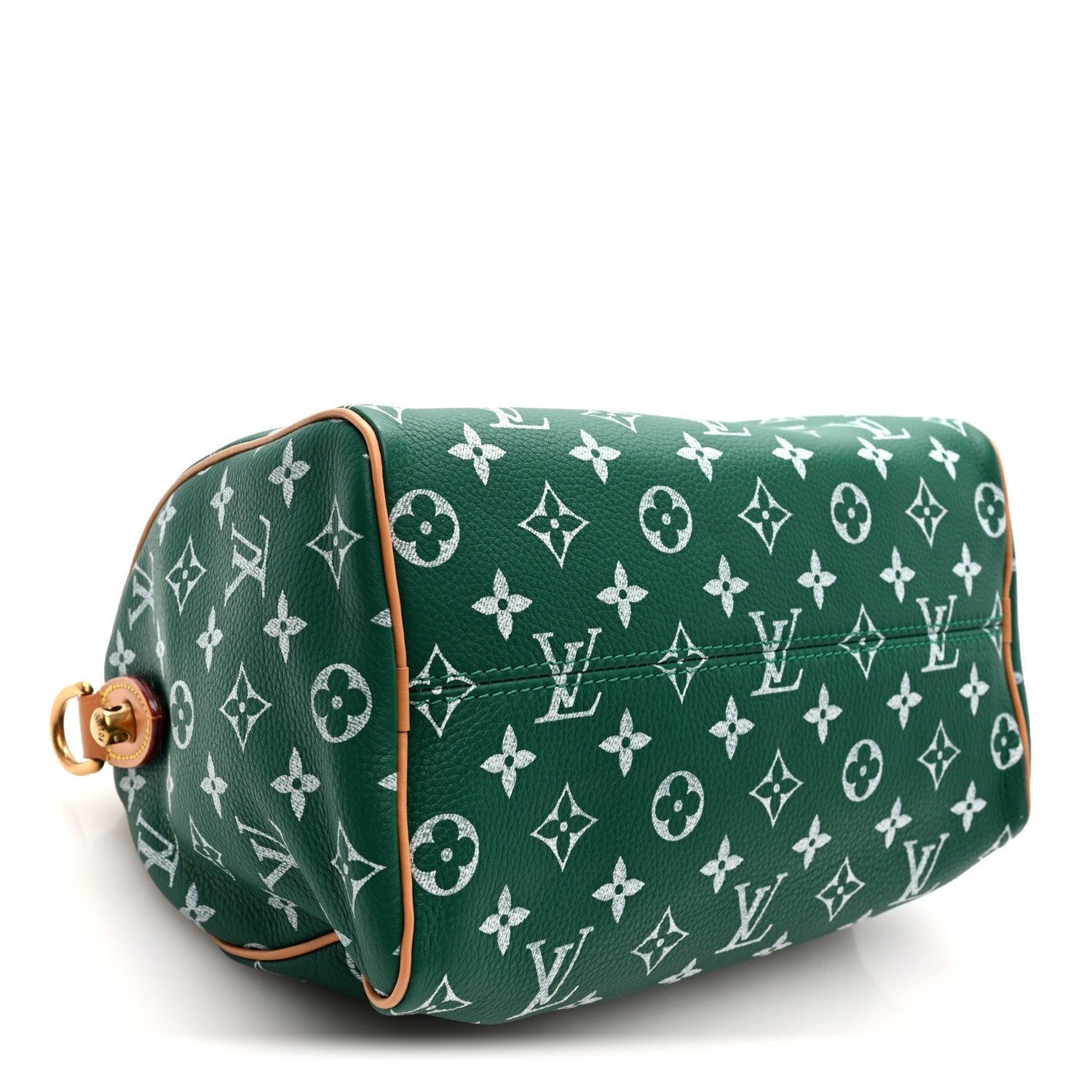 Calfskin Monogram Speedy P9 Bandouliere 25 Green