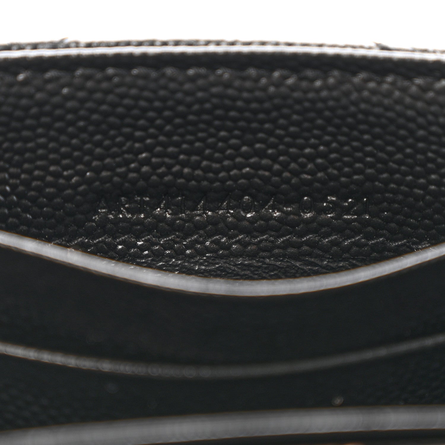 Grain De Poudre Matelasse Chevron Small Monochrome Monogram Envelope Wallet Black