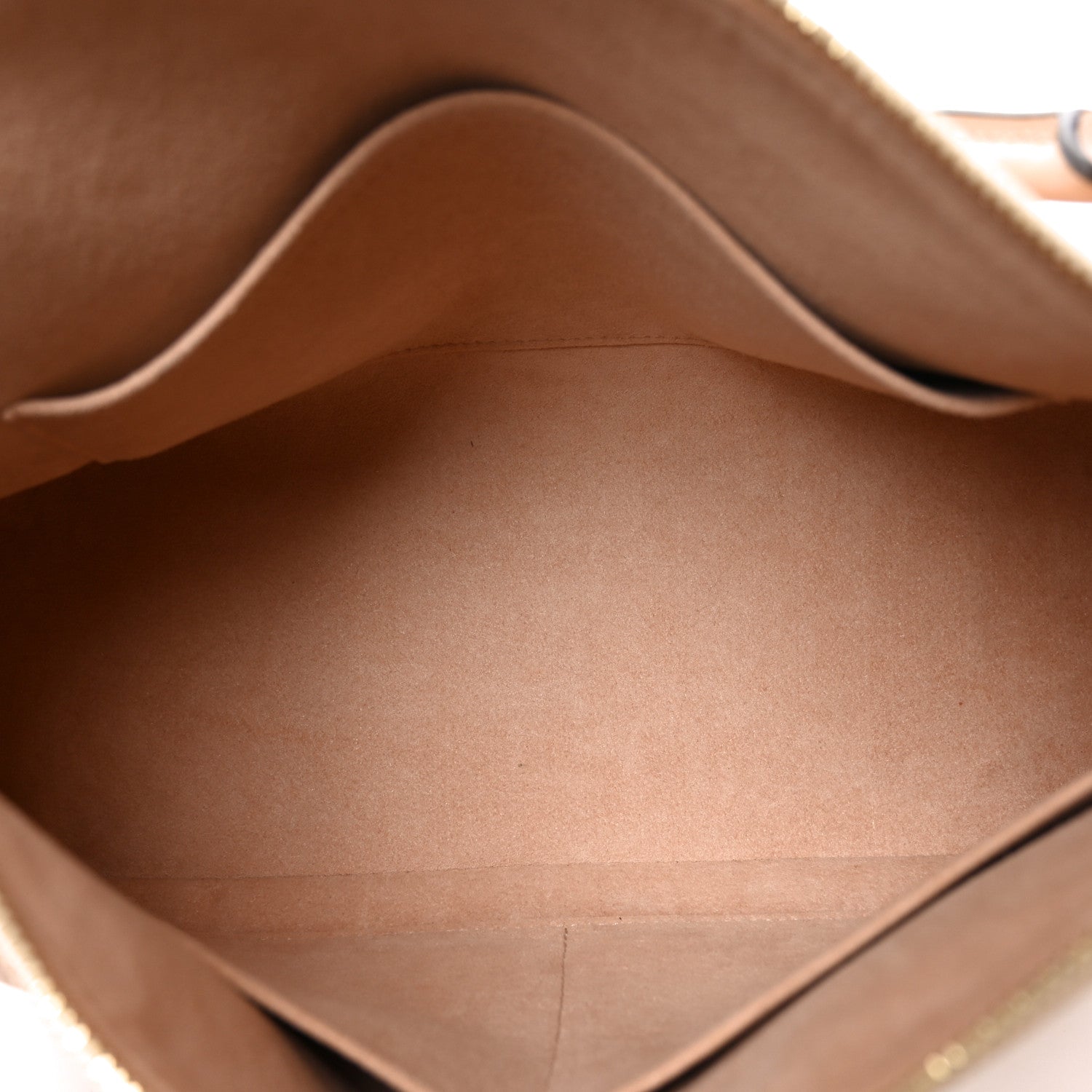 Empreinte V Tote MM Beige Rose Creme