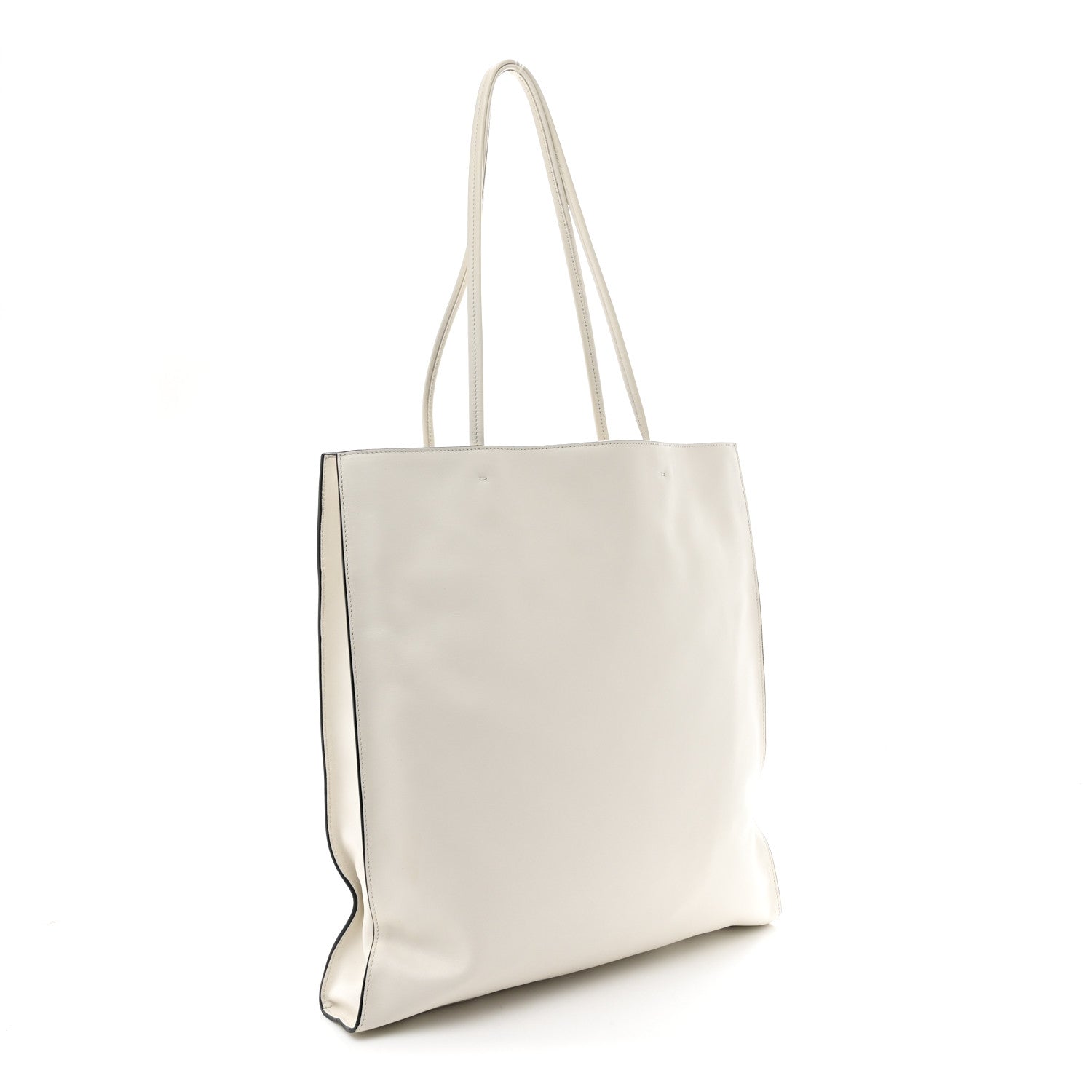 Softy Calfskin Tote White
