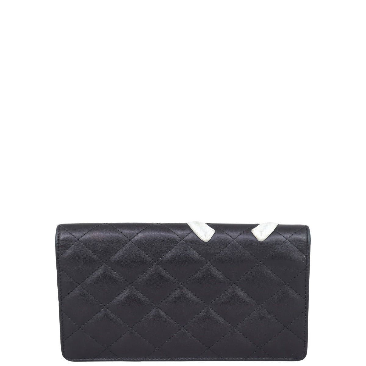 Chanel Ligne Cambon Yen Wallet | Black Calfskin
