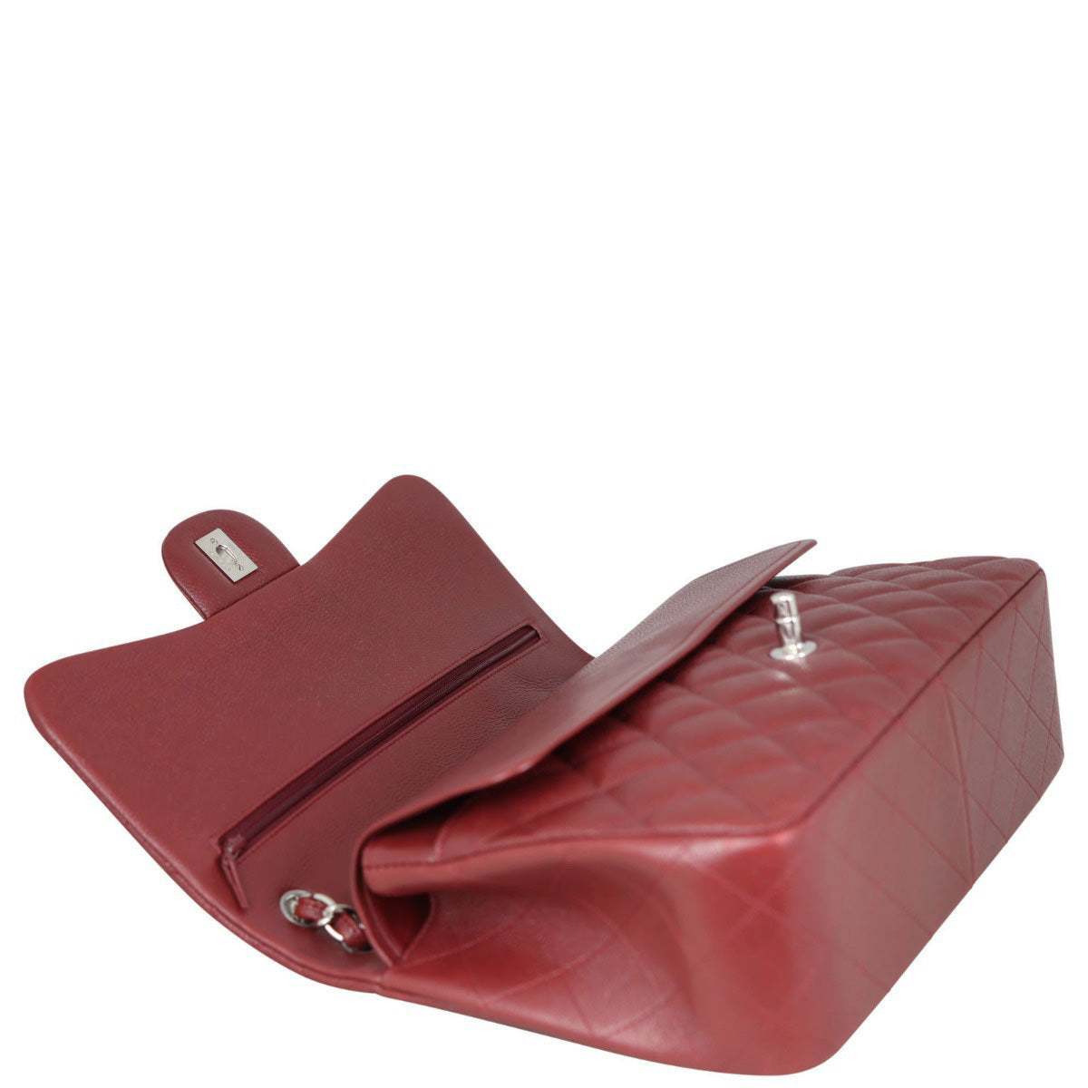 Chanel Classic Double Flap Jumbo | Burgundy