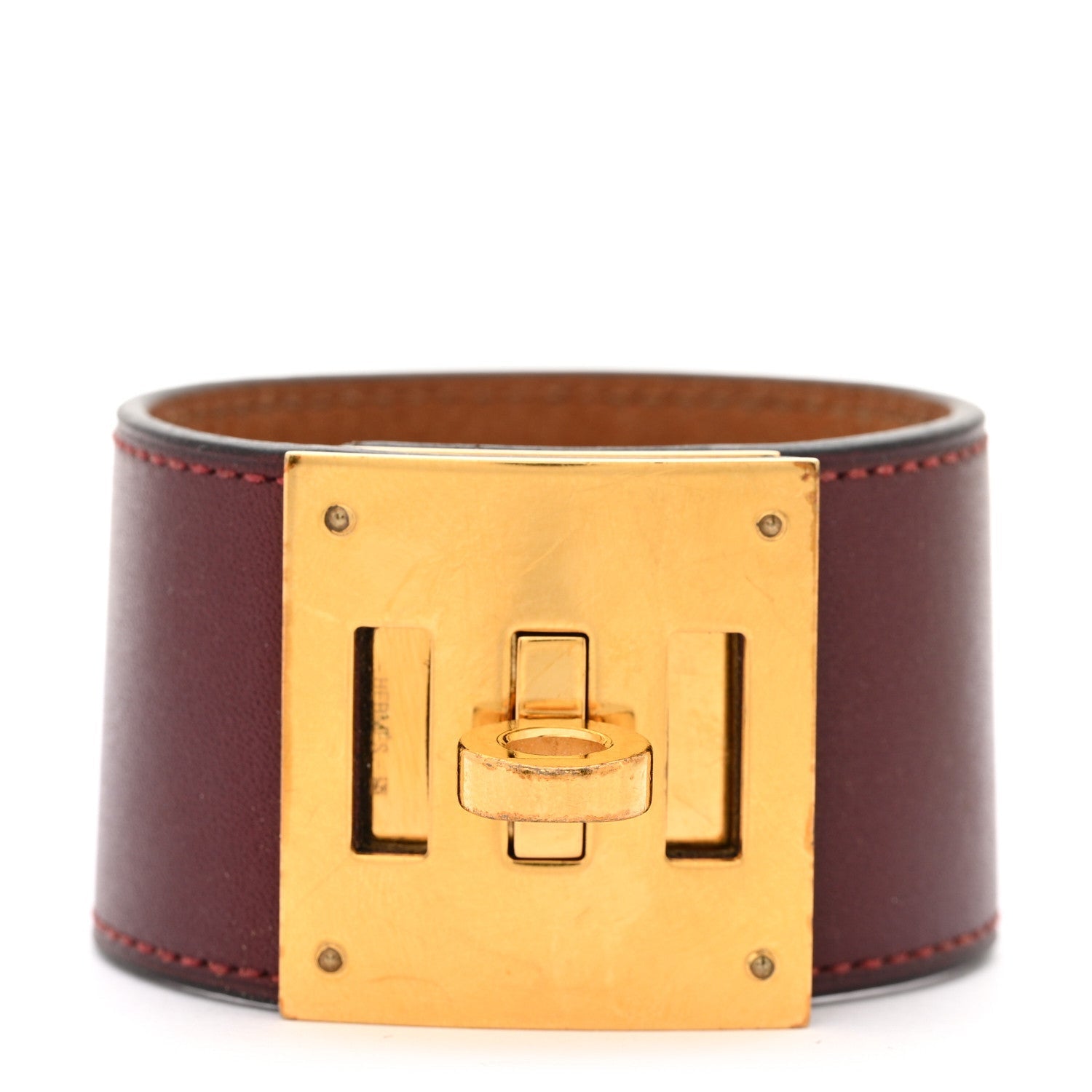 Swift Kelly Dog Bracelet T3 Bordeaux