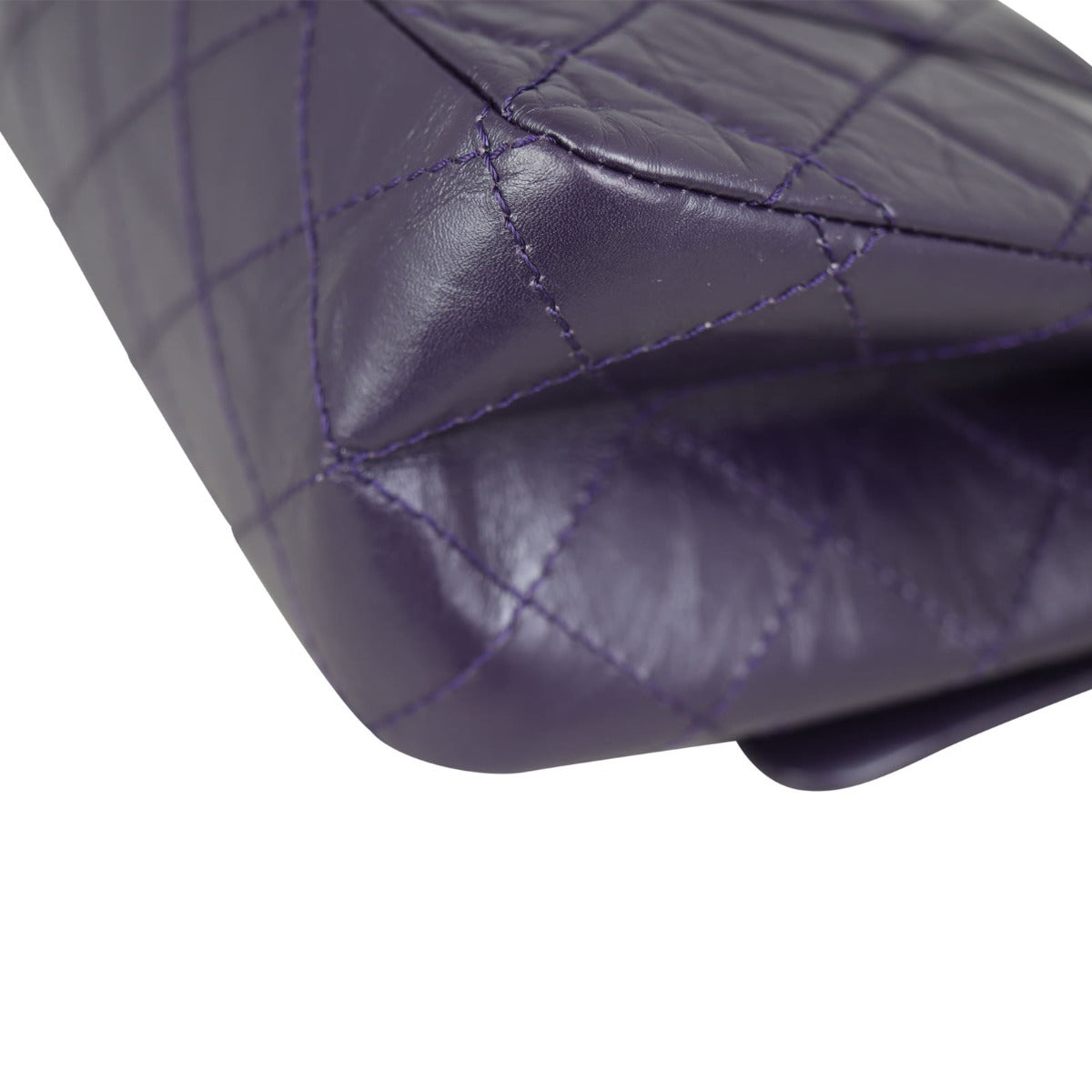 Chanel 2.55 Reissue 227 Double Flap Bag | Purple