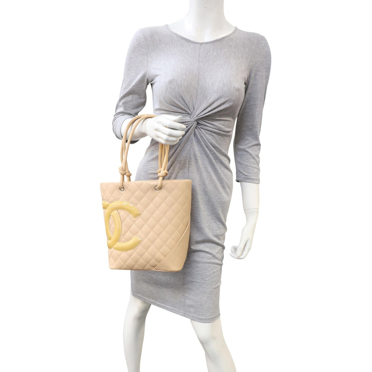 Chanel Ligne Cambon Tote Medium | Beige