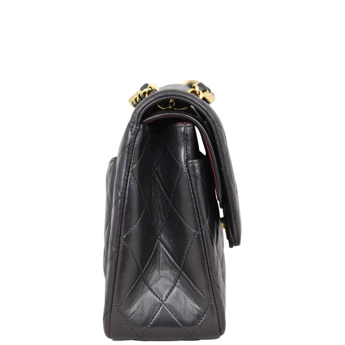 Chanel Two Tone CC Double Flap Medium