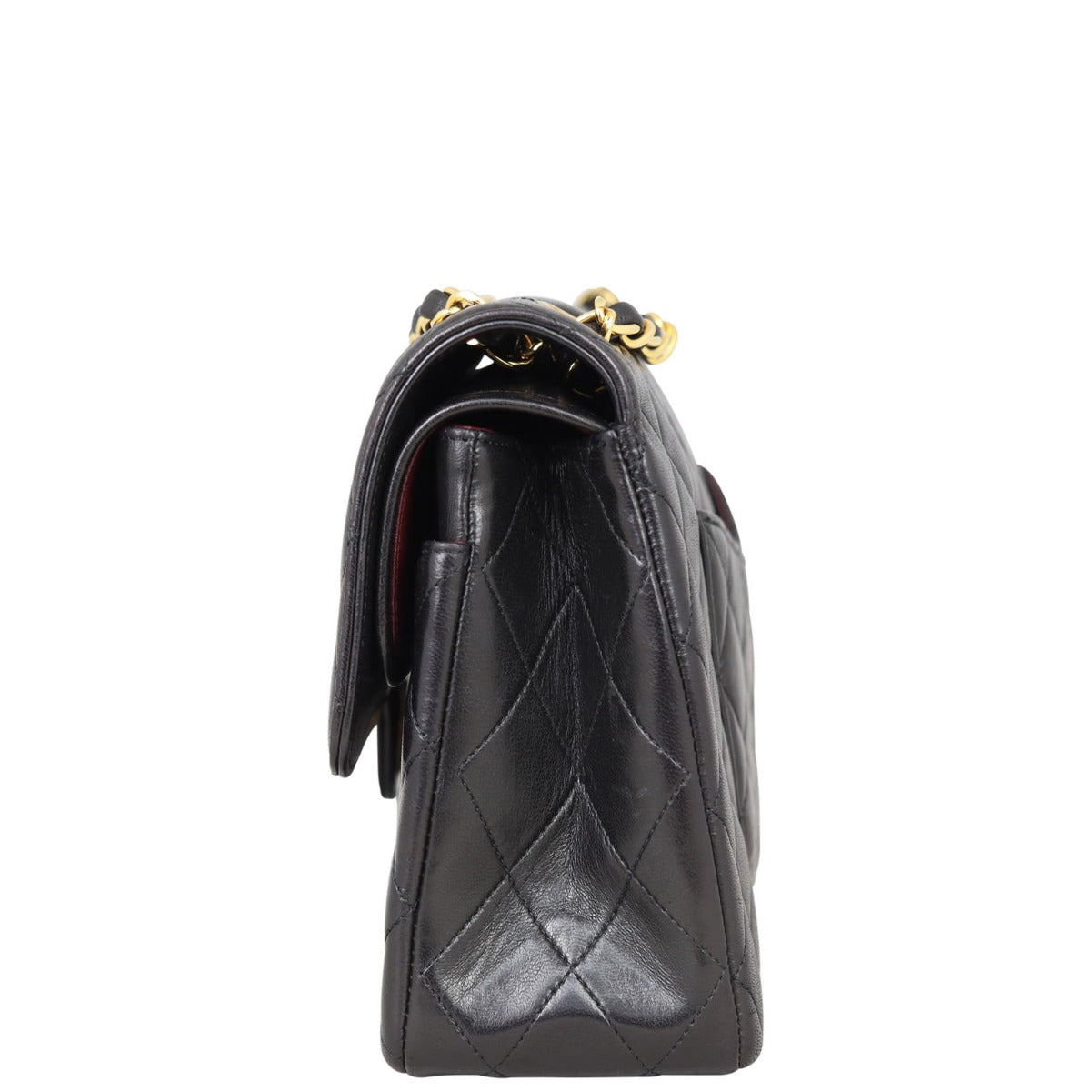 Chanel Two Tone CC Double Flap Medium