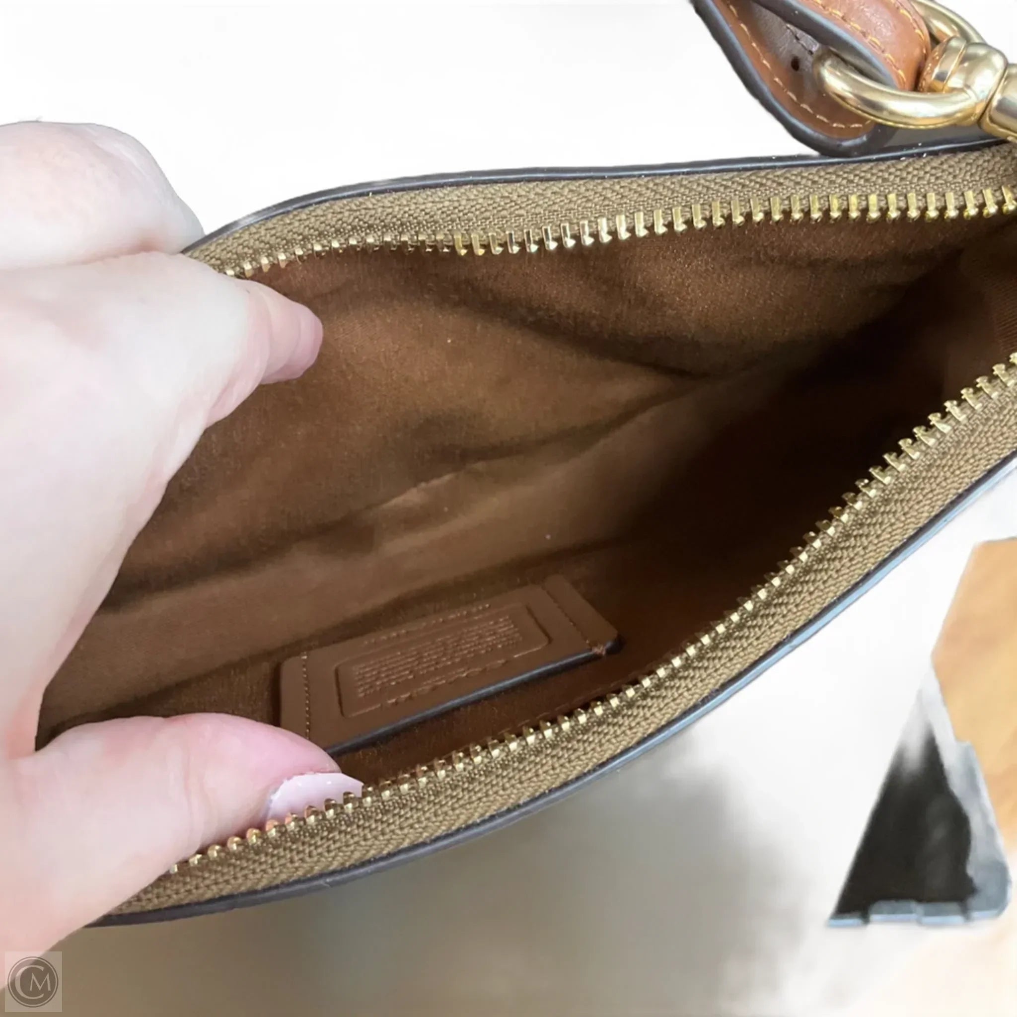 Crossbody Designer By Coach, Size: Medium