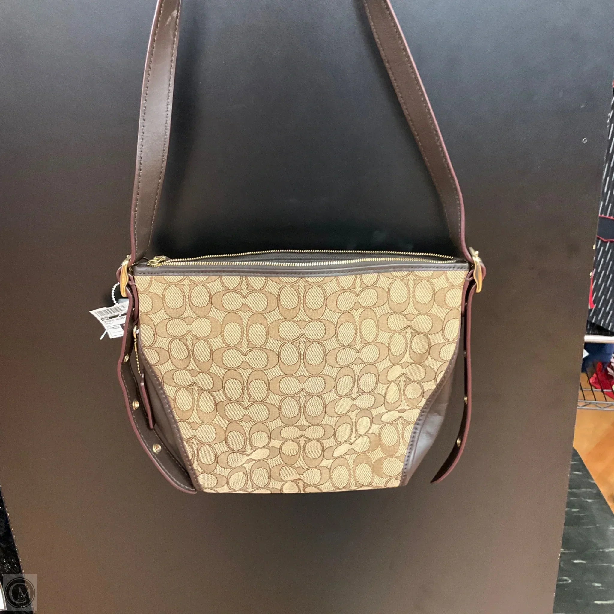 Crossbody Designer By Coach, Size: Medium