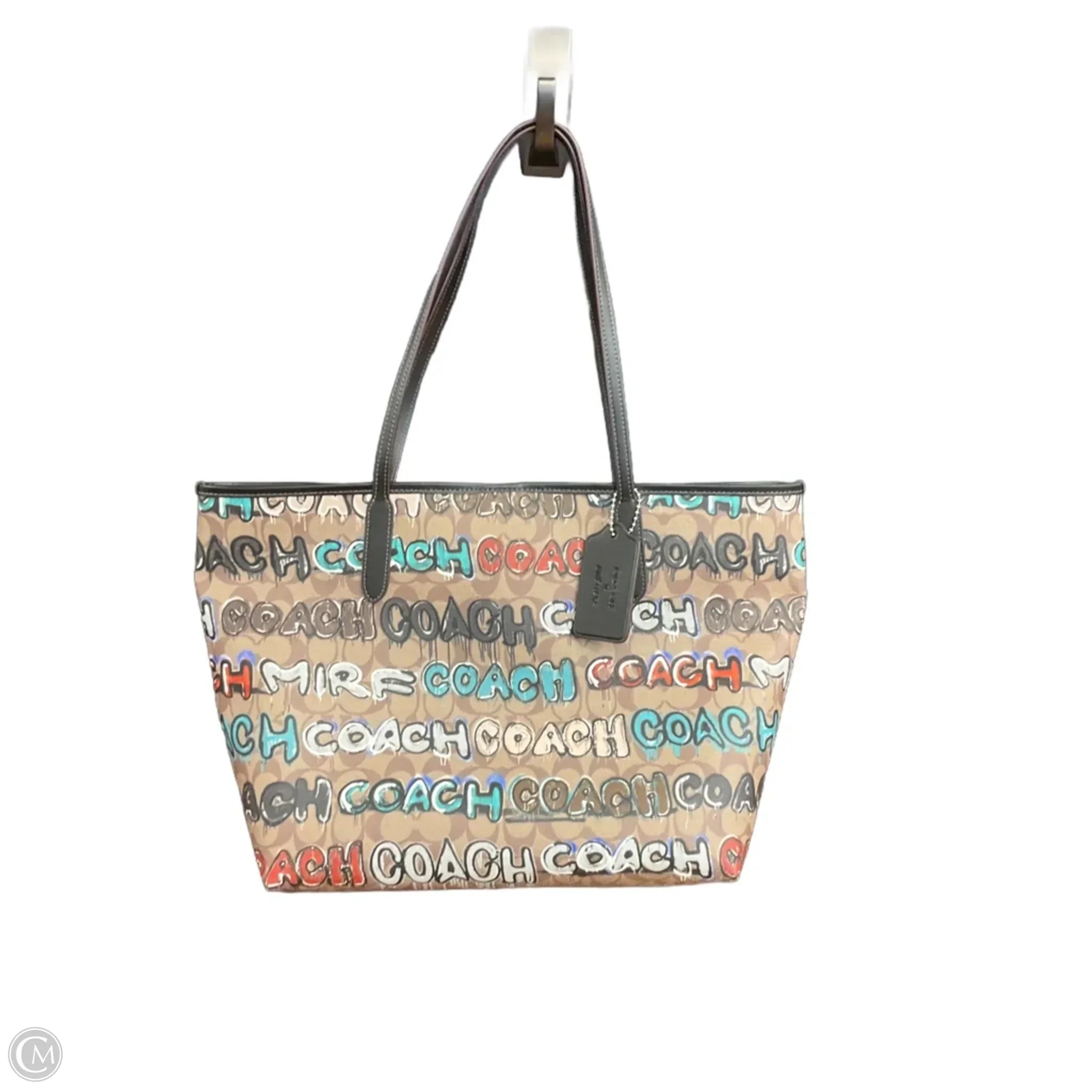 Handbag Designer By Coach, Size: Large