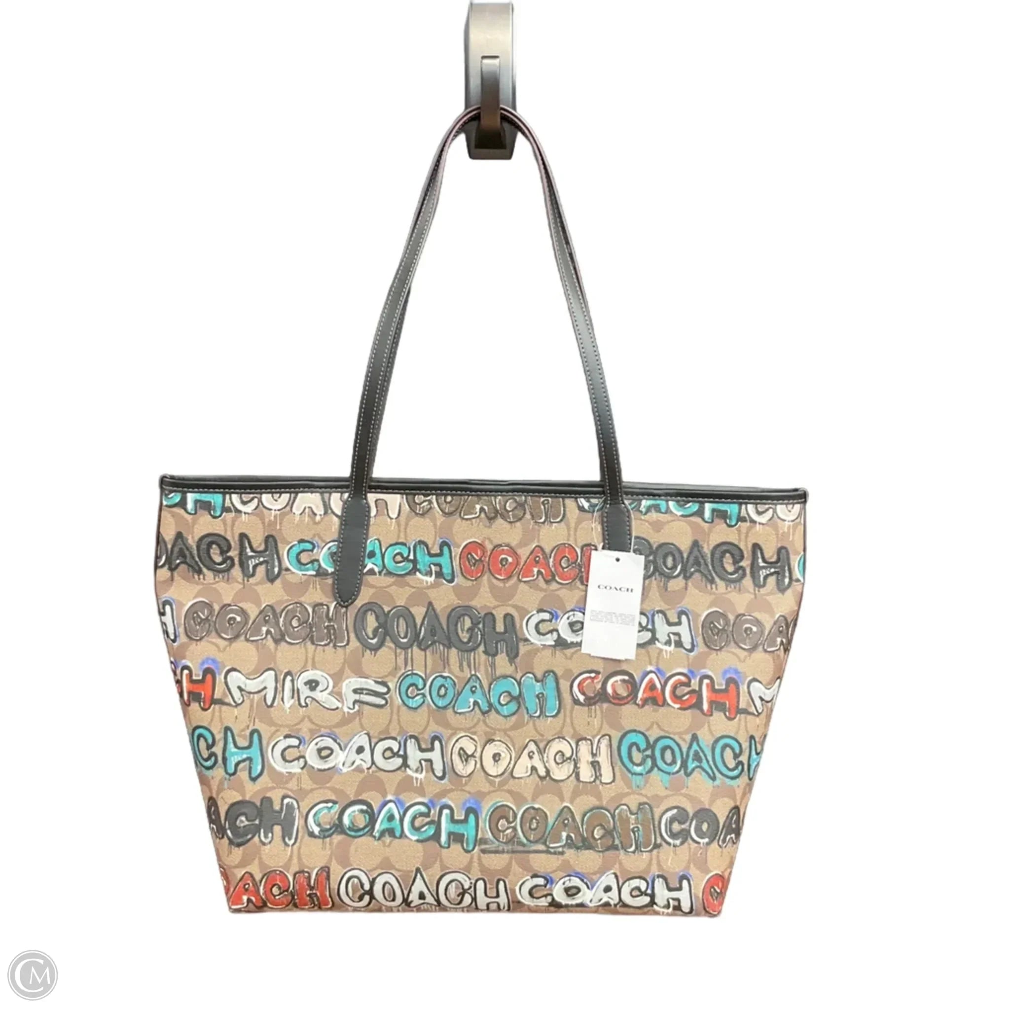 Handbag Designer By Coach, Size: Large