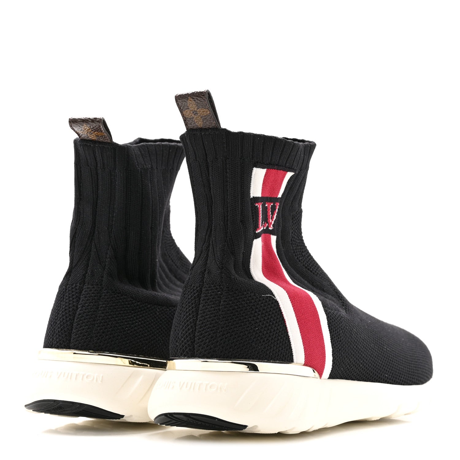 Stretch Fabric Aftergame Sneaker Boots 38 Black