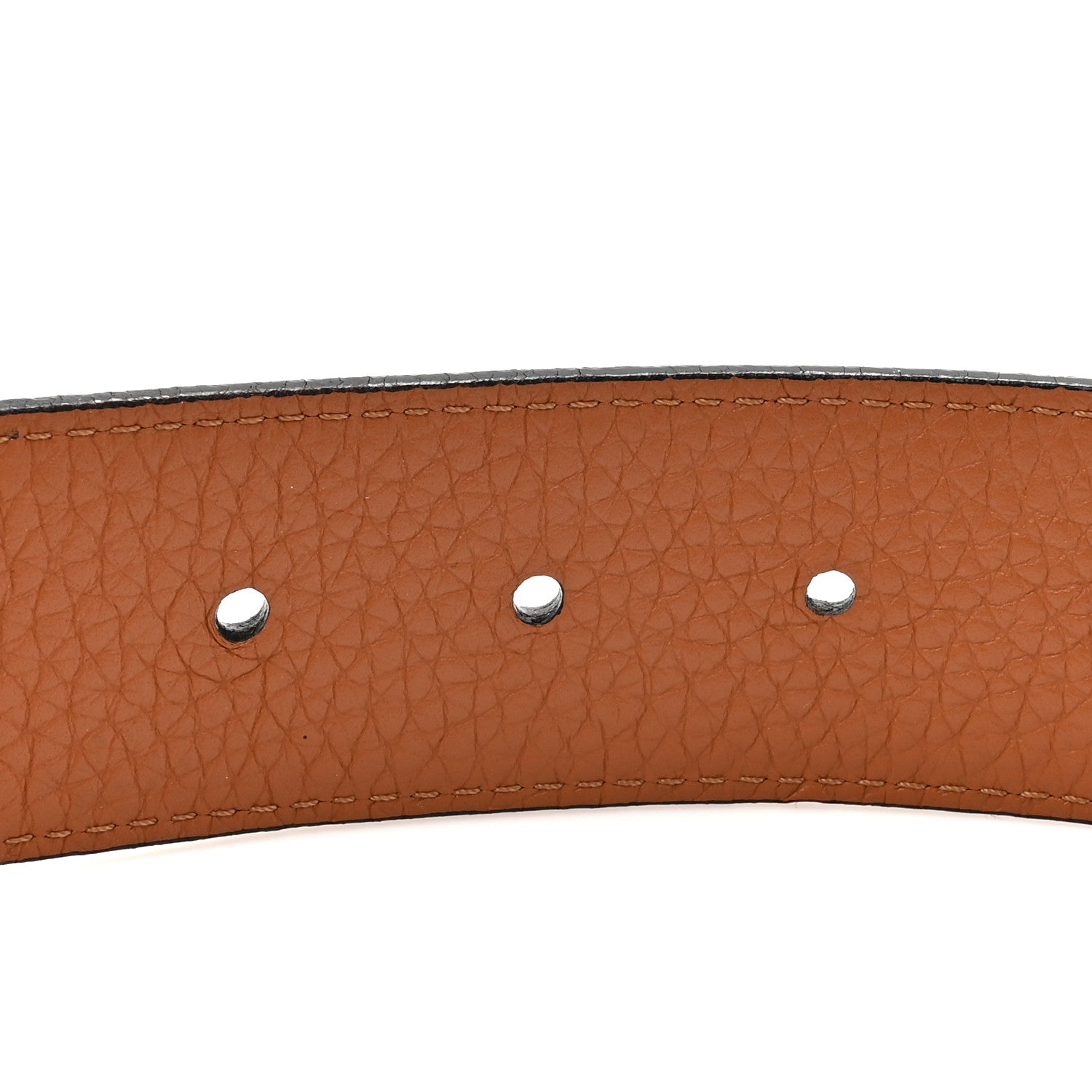 Taurillon Calfskin 30mm LV Initiales Reversible Belt 110 44 Black