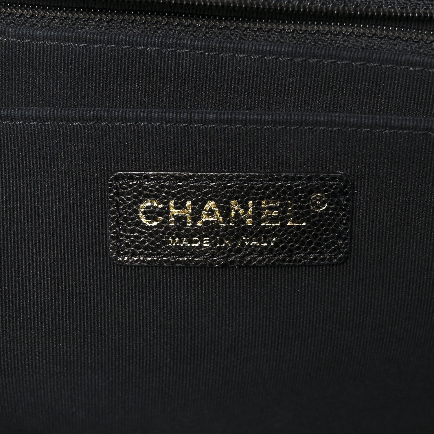 Caviar Quilted XXL Travel Flap Bag Black