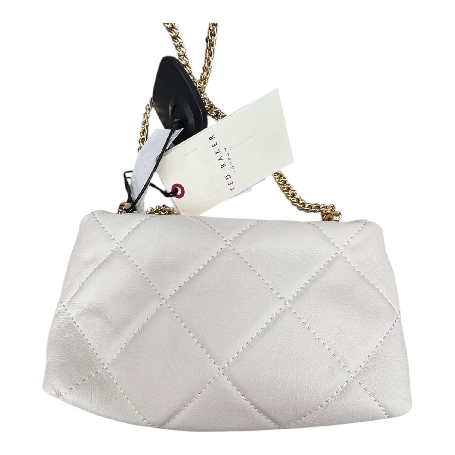 Handbag Designer By Ted Baker In Cream, Size:Small