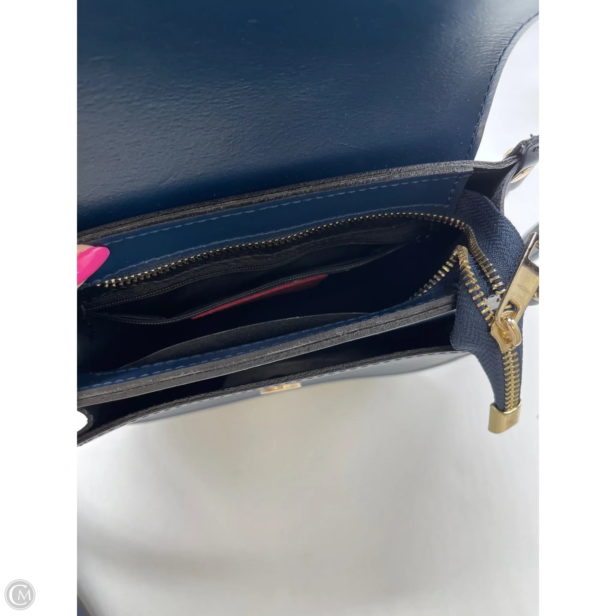 Crossbody Leather By Cmb, Size: Small