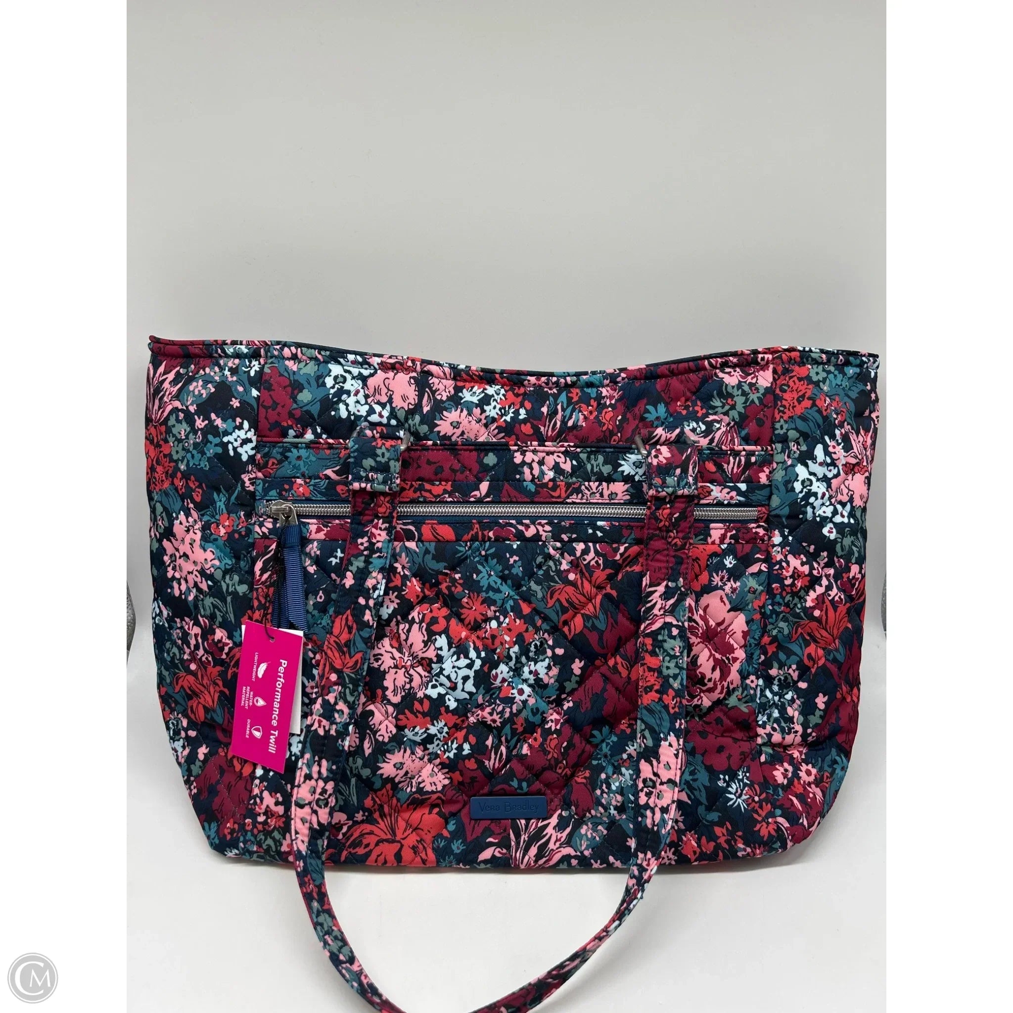Handbag By Vera Bradley, Size: Large