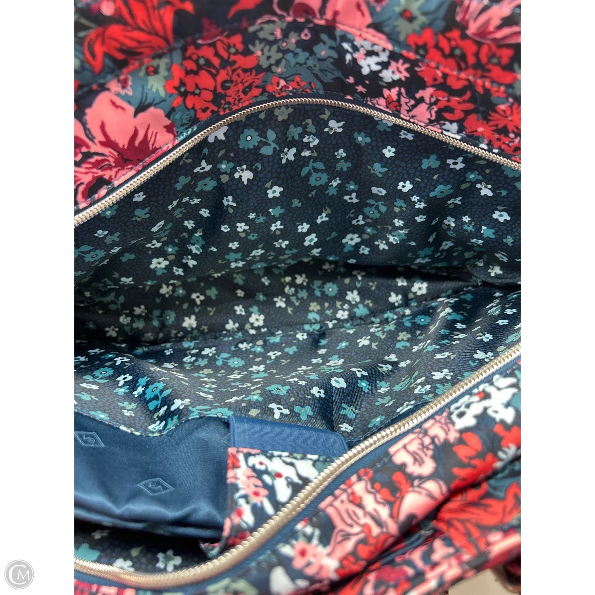 Handbag By Vera Bradley, Size: Large