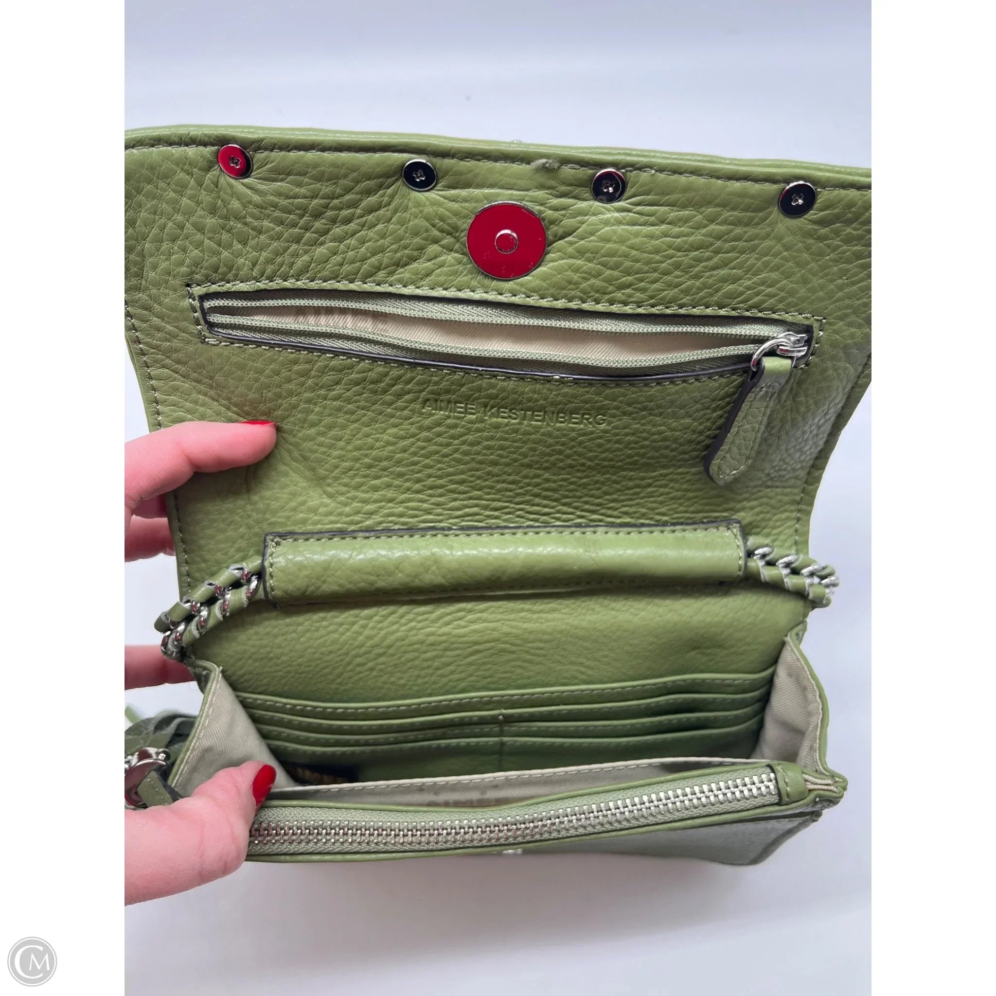 Crossbody Leather By Aimee Kestenberg, Size: Small