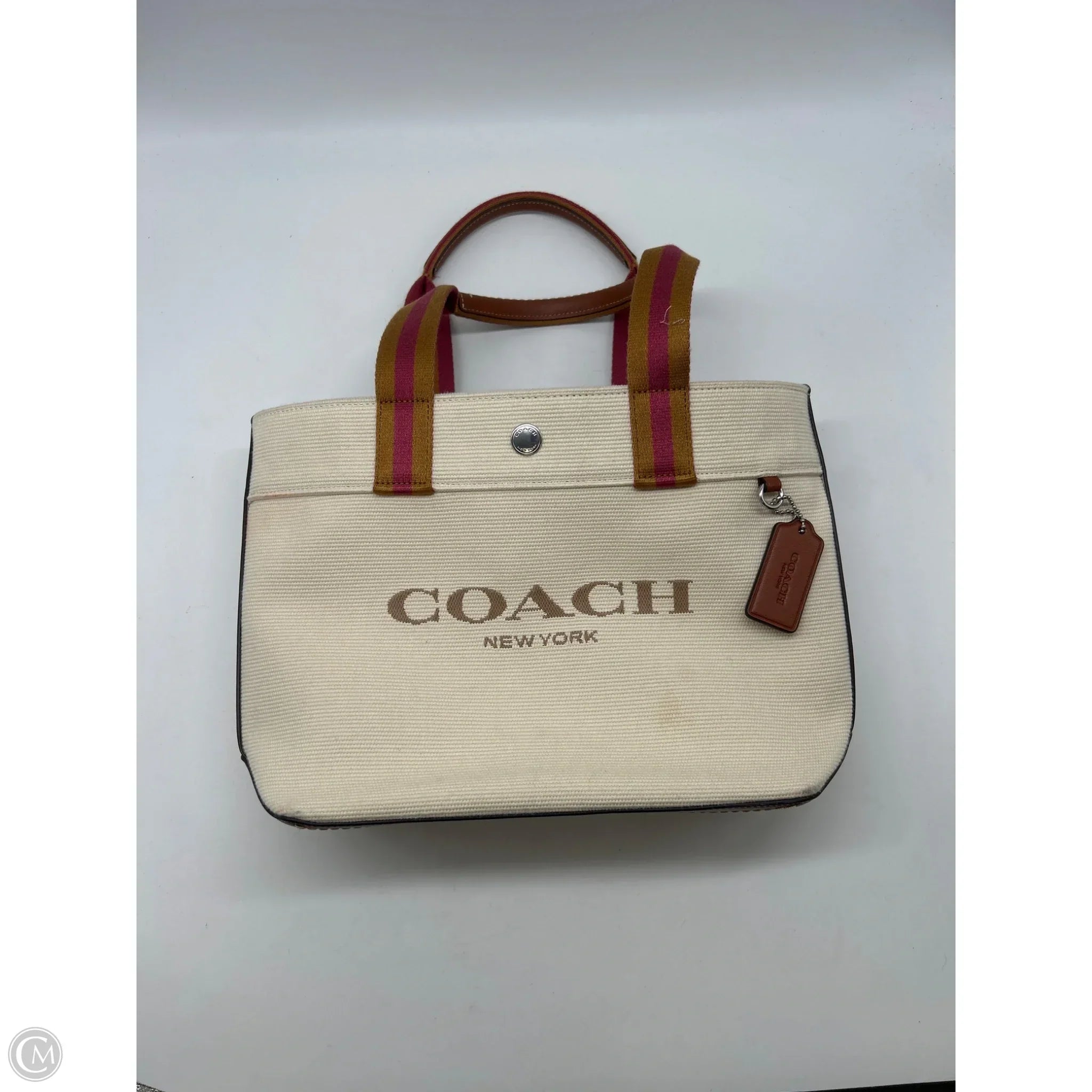 Tote Designer By Coach, Size: Small