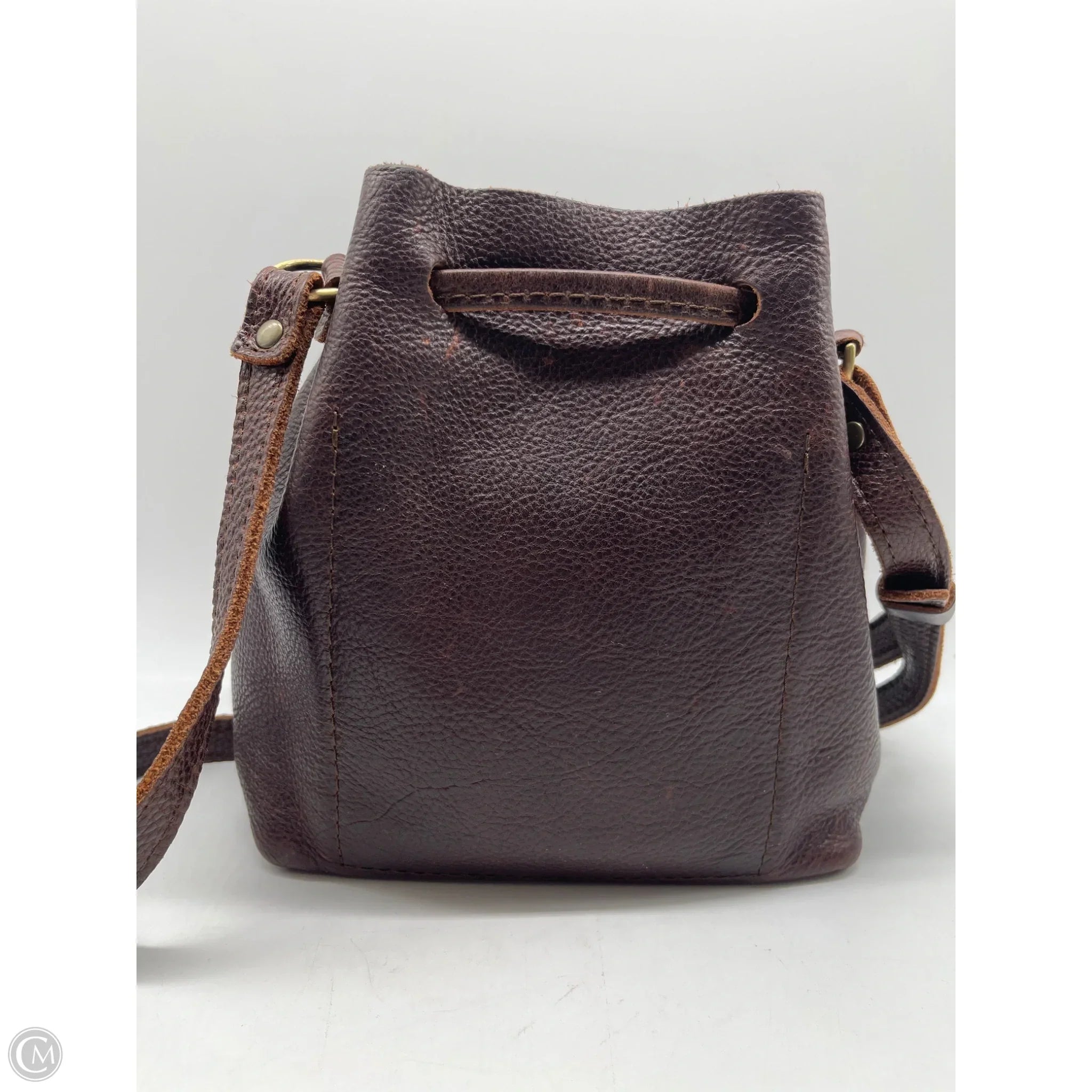 Handbag Leather By Portland Leather, Size: Medium