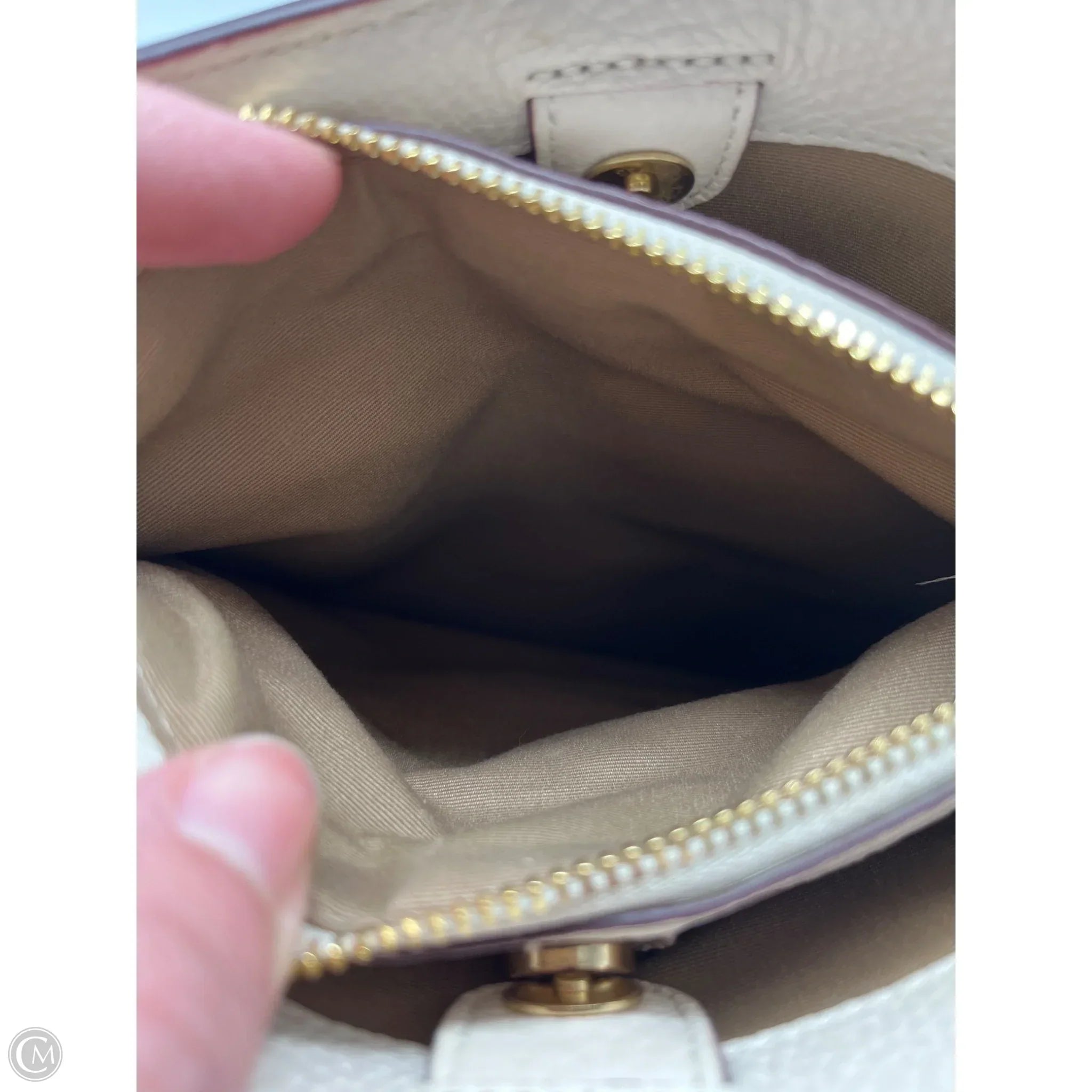 Handbag Designer By Coach, Size: Medium