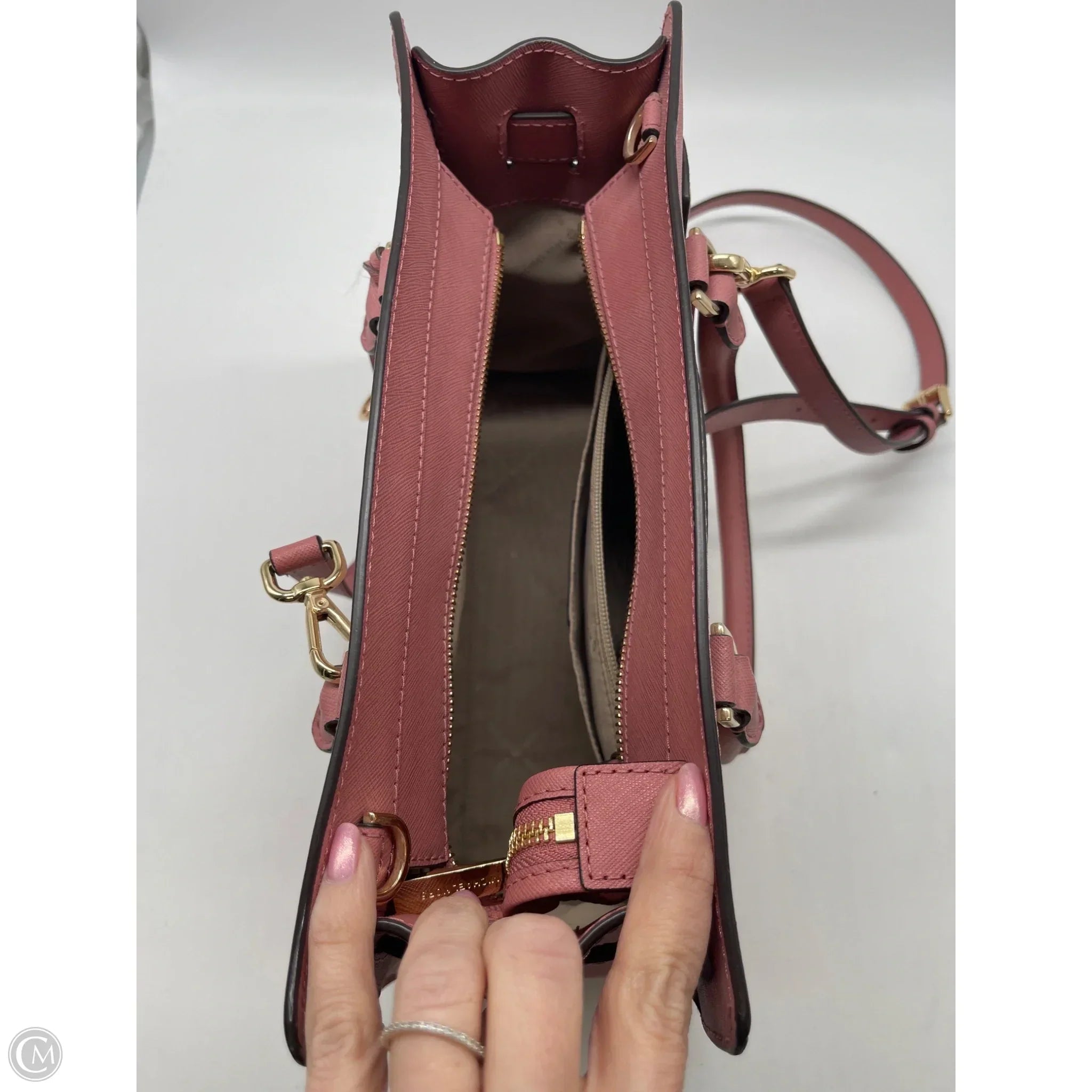 Crossbody Designer By Michael Kors, Size: Medium