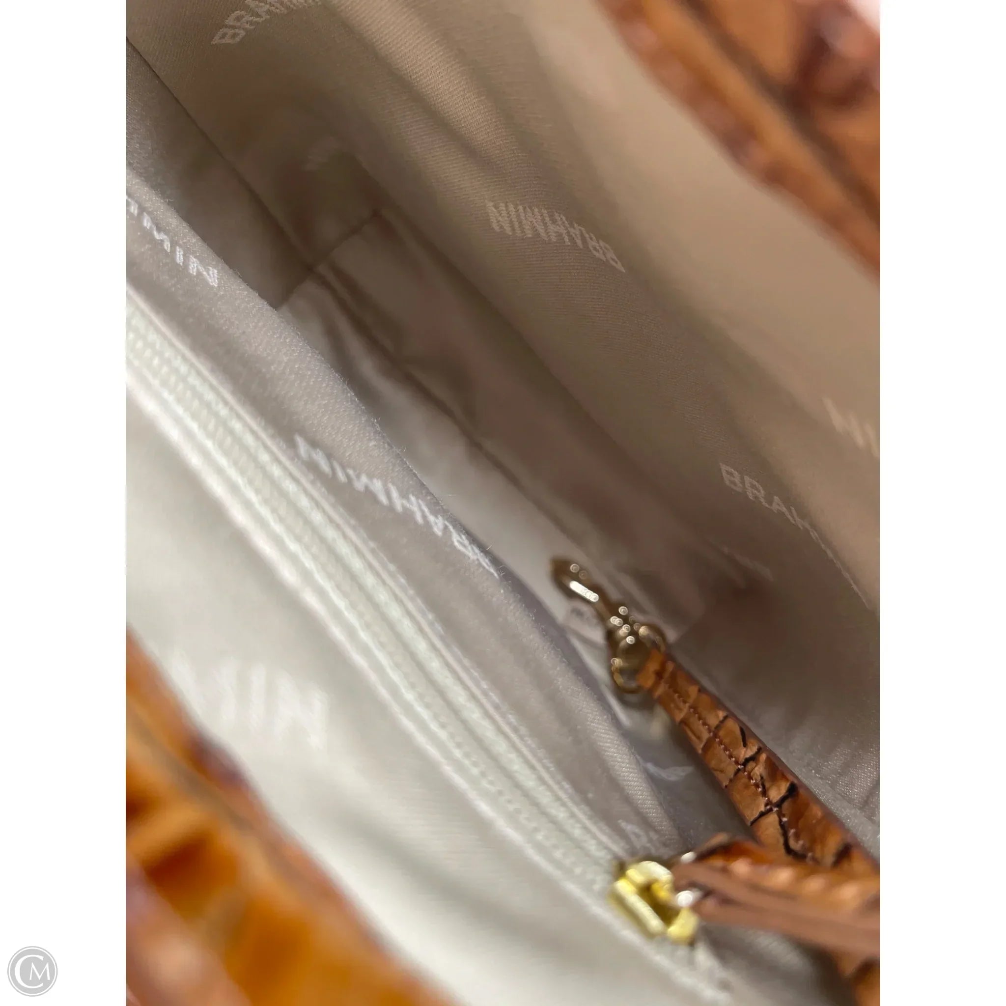 Handbag Designer By Brahmin, Size: Small
