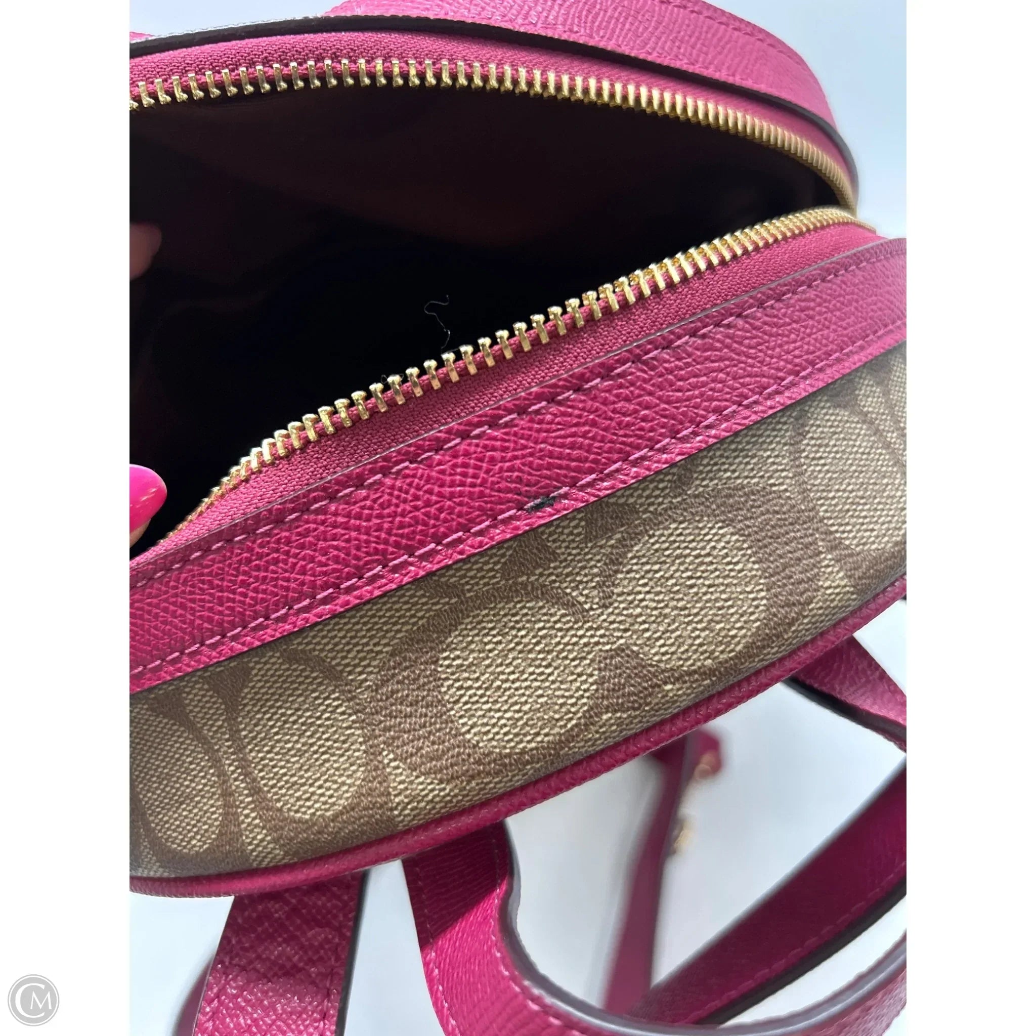 Backpack Designer By Coach, Size: Medium