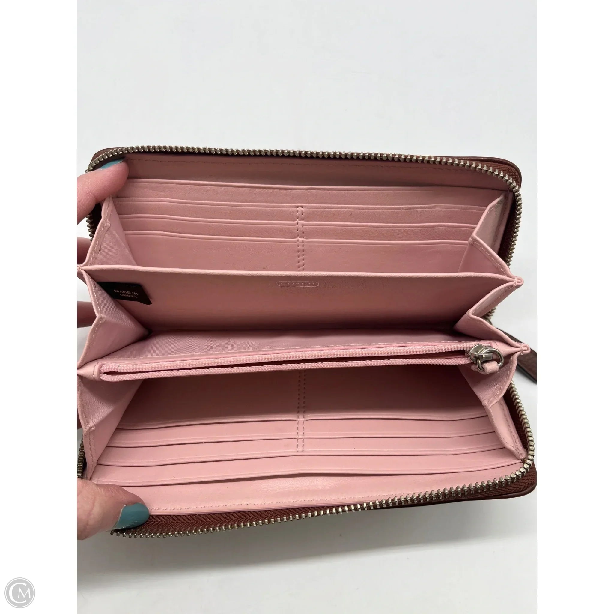 Wallet Designer By Coach, Size: Large
