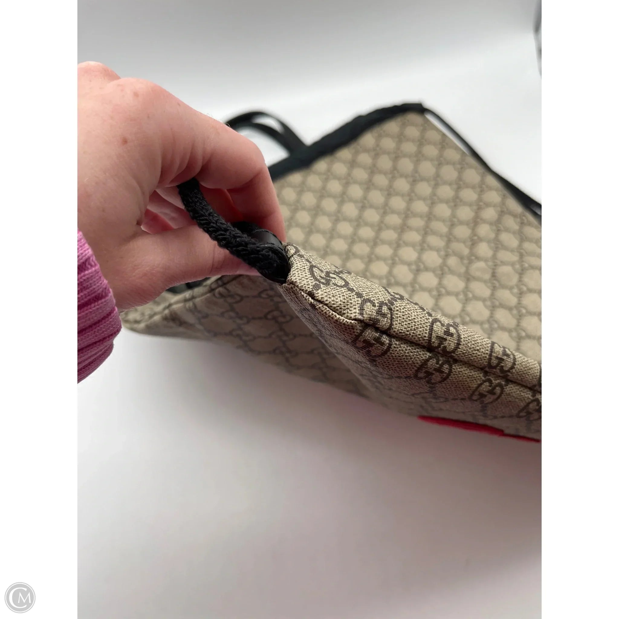 Backpack Luxury Designer By Gucci, Size: Medium