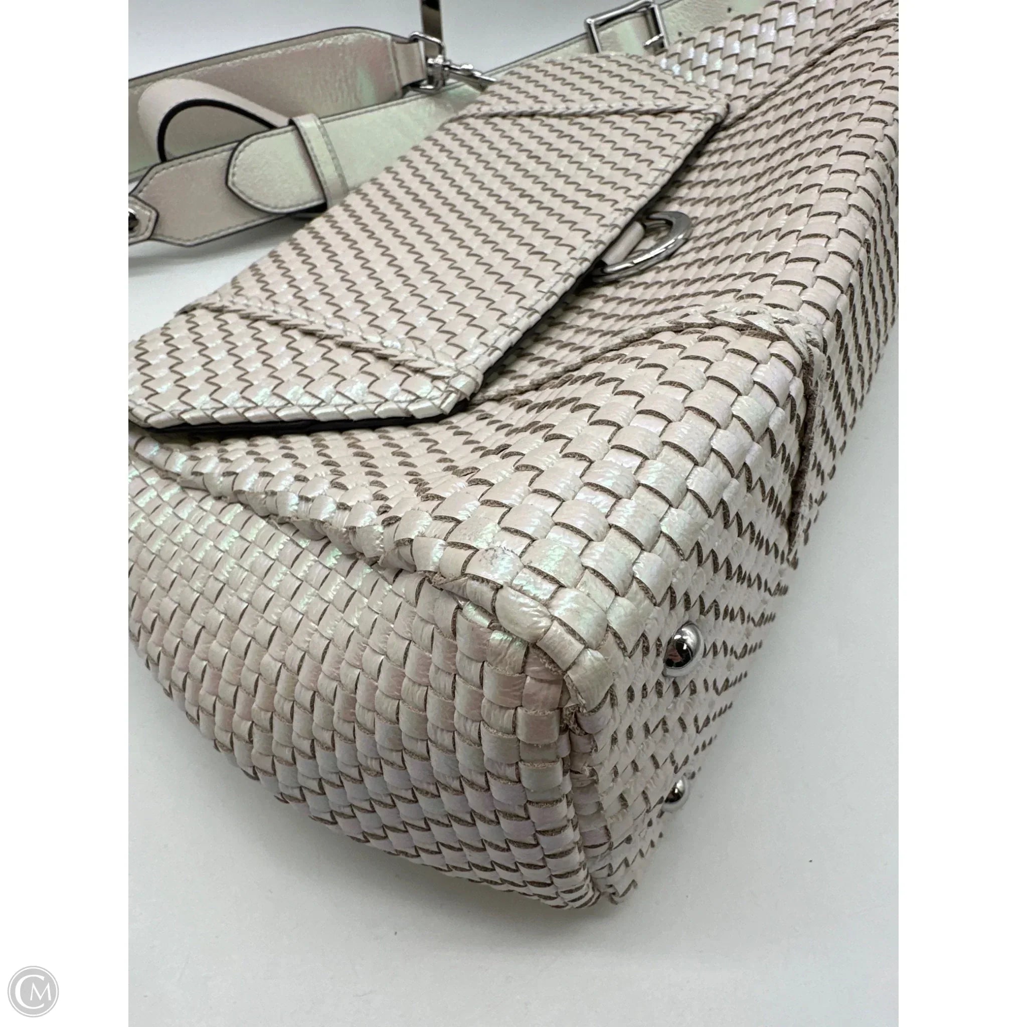 Handbag Leather By Aimee Kestenberg, Size: Large