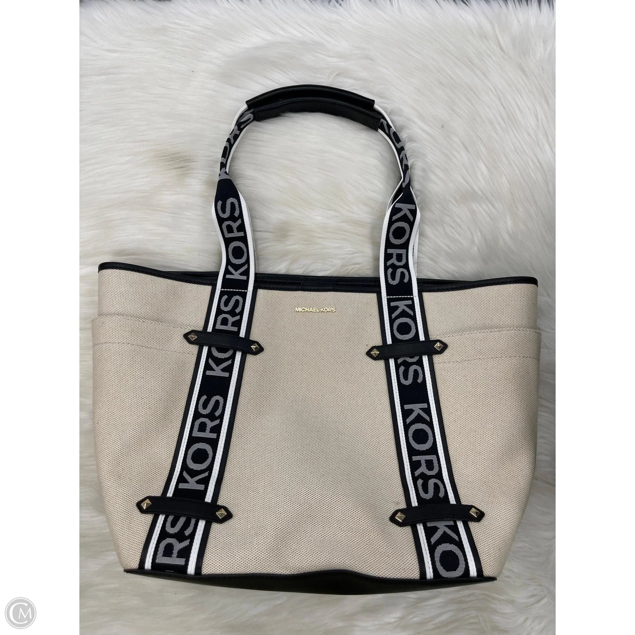 Tote Designer By Michael Kors, Size: Large