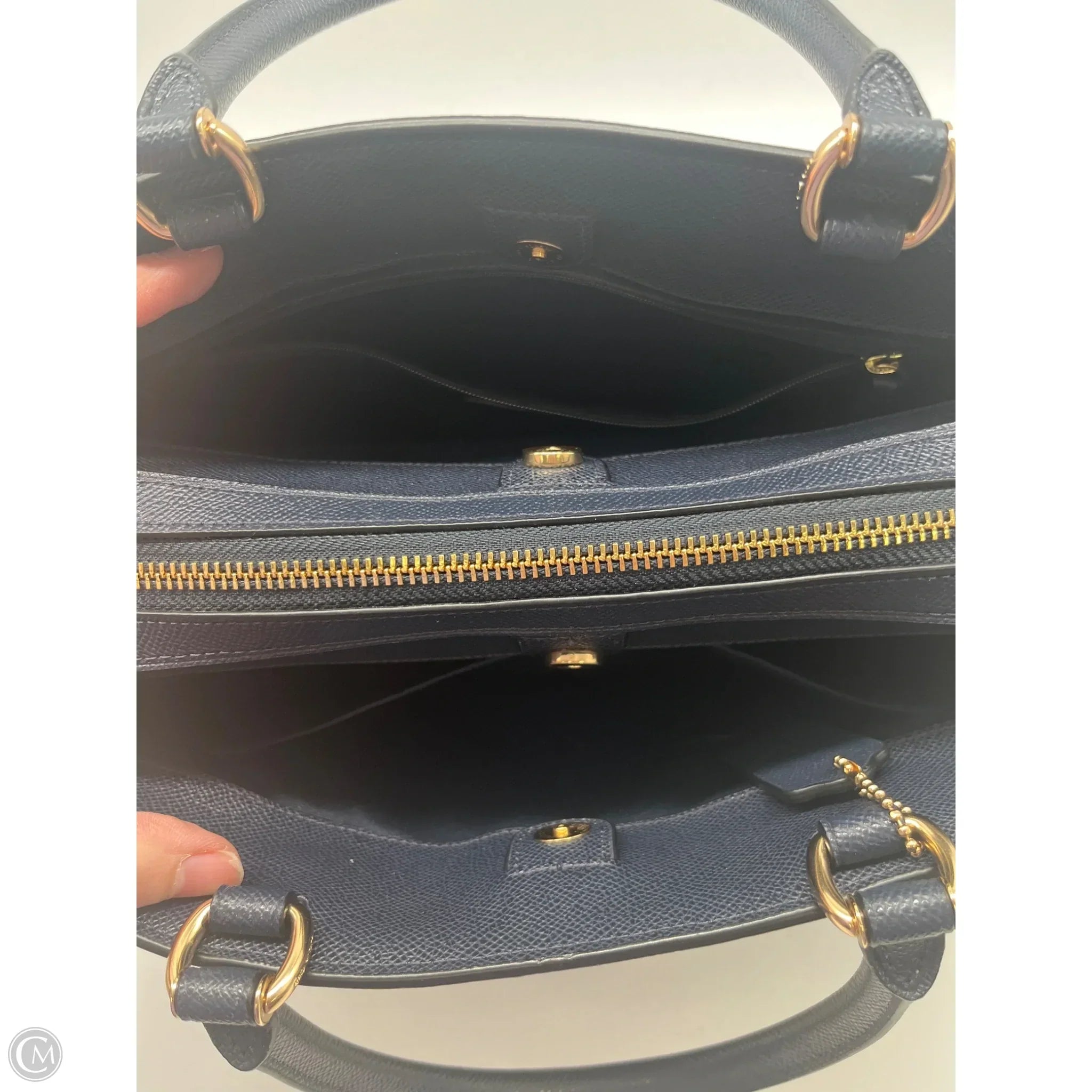 Handbag Designer By Coach, Size: Large