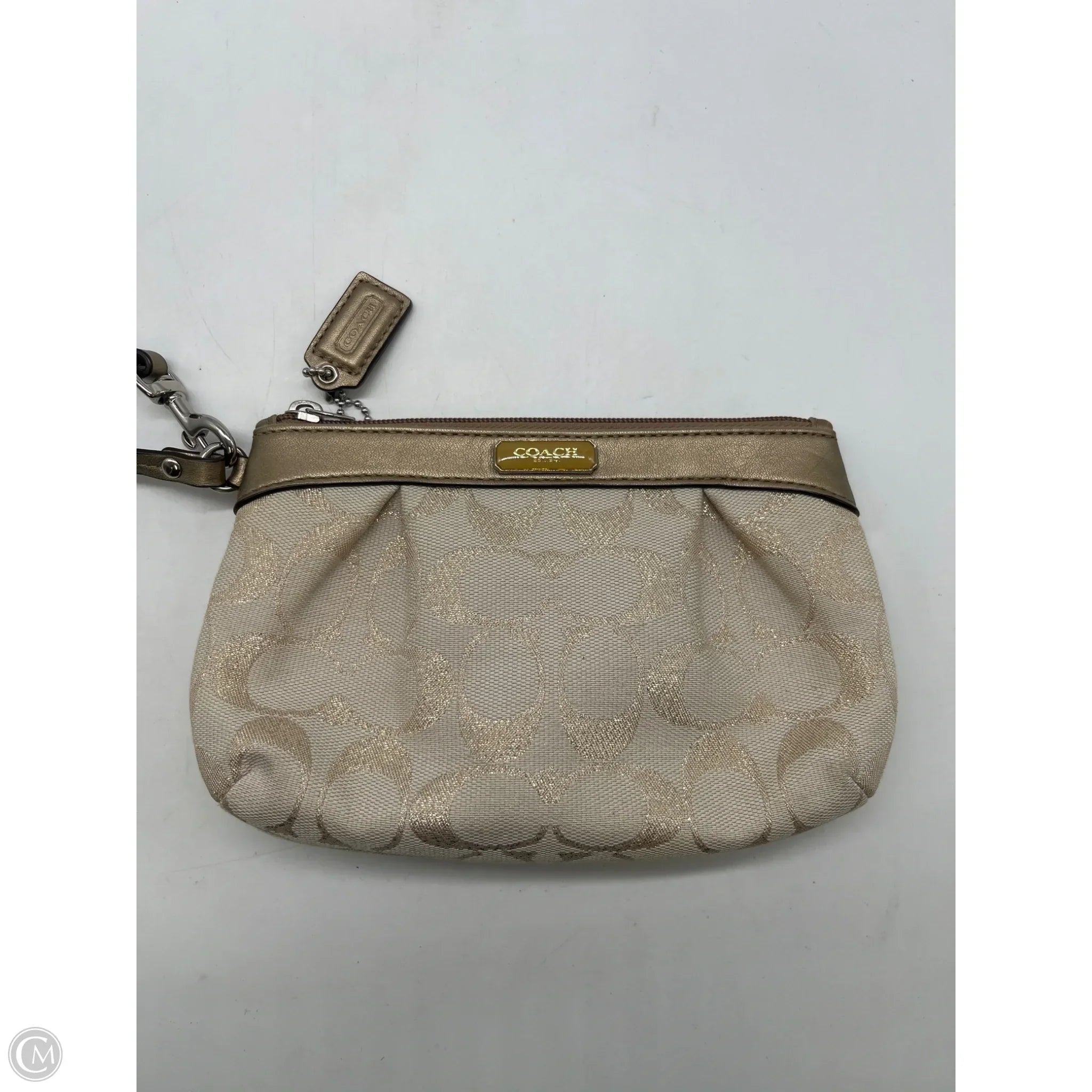 Wristlet Designer By Coach, Size: Medium