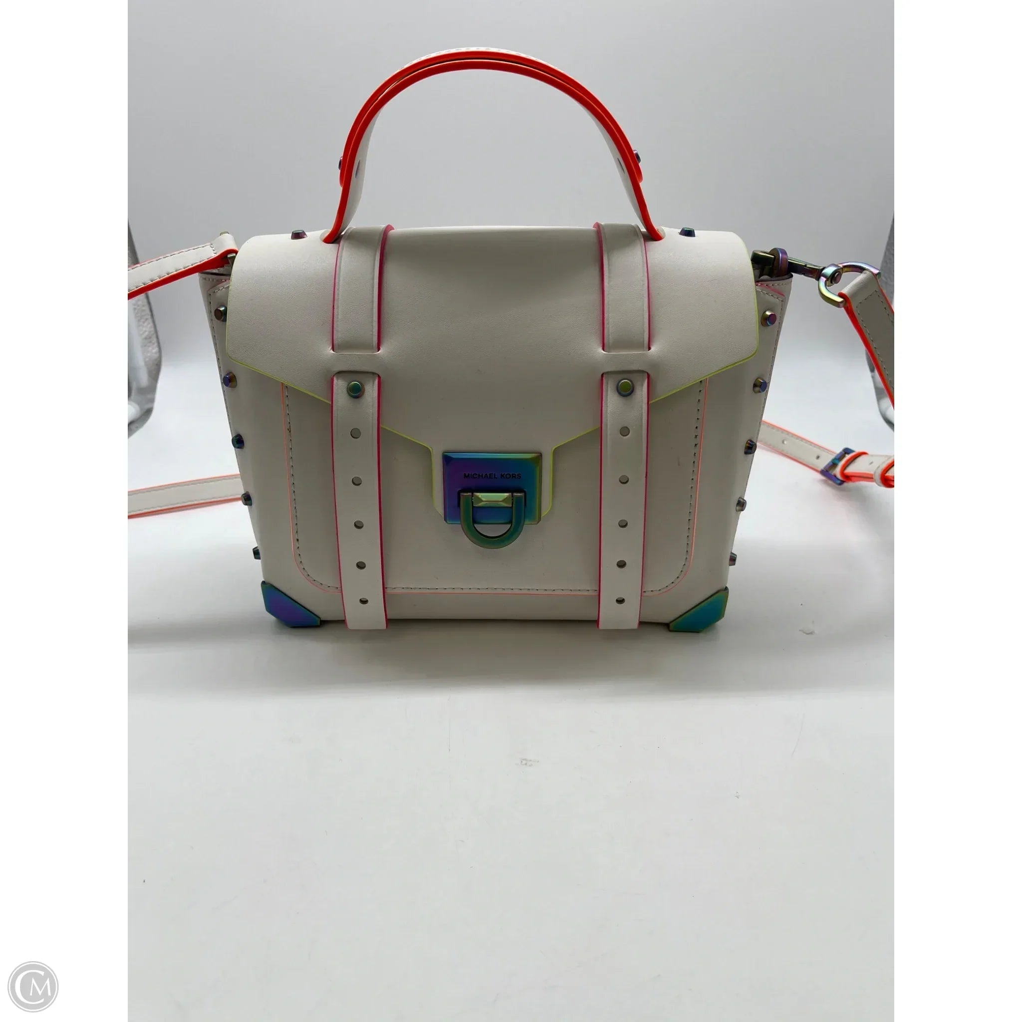 Crossbody Designer By Michael Kors, Size: Medium