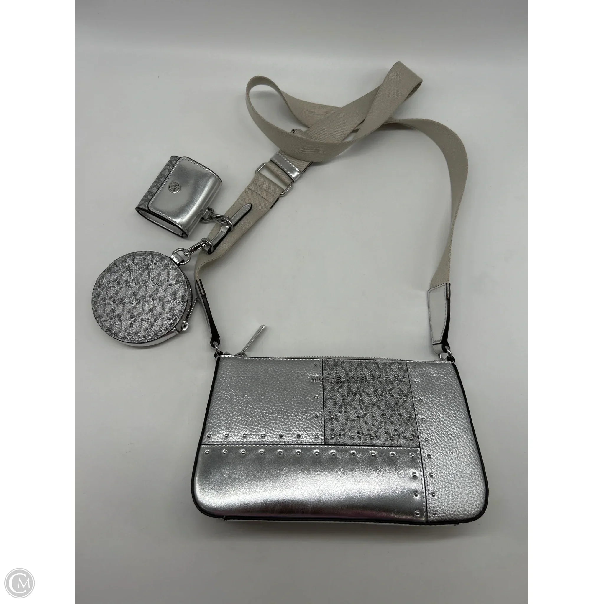 Crossbody Designer By Michael Kors, Size: Medium