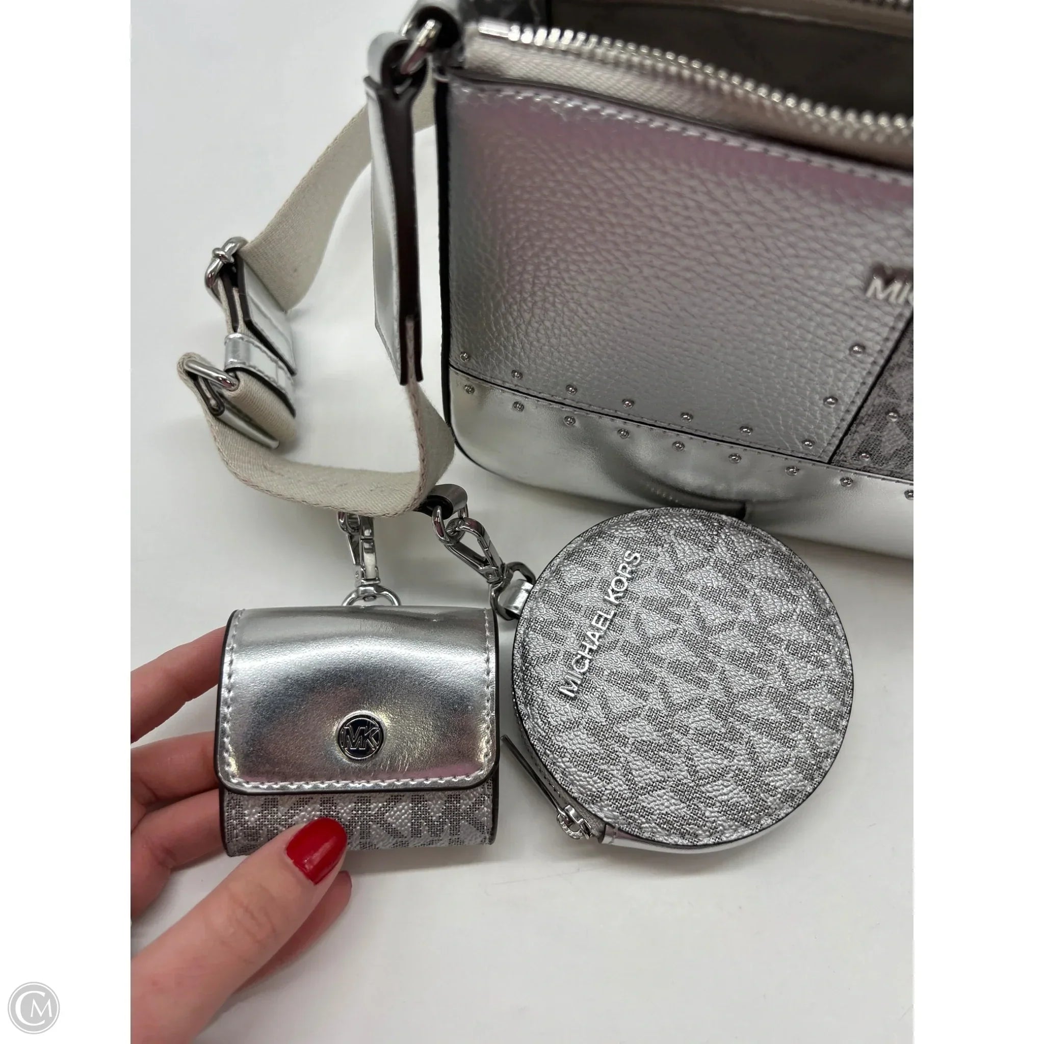 Crossbody Designer By Michael Kors, Size: Medium