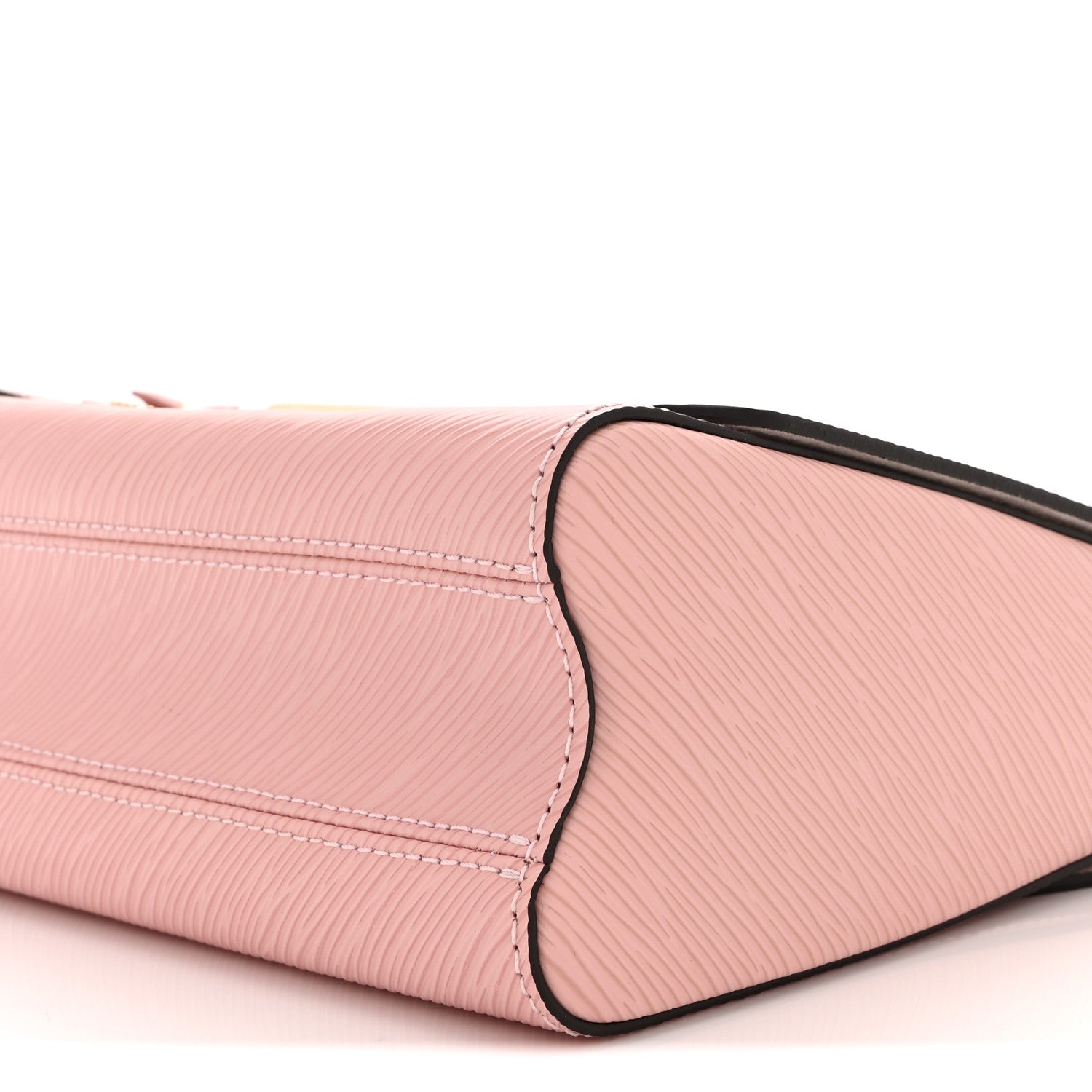 Epi Couture’s Flower Twist Shoulder Bag MM Rose Ballerine